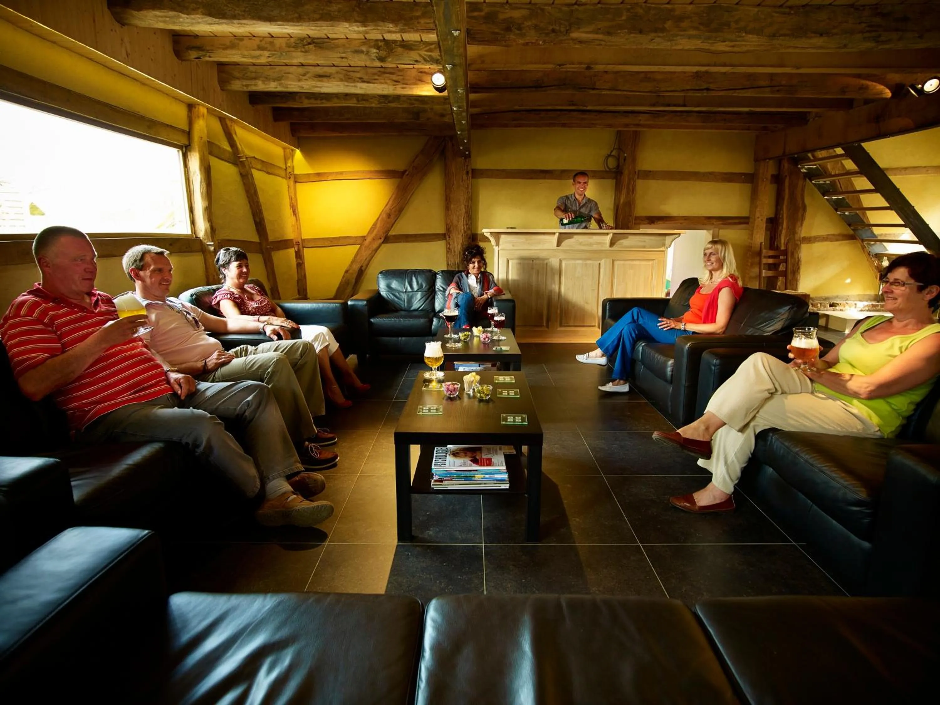 Seating area in B&B 't Maanhof