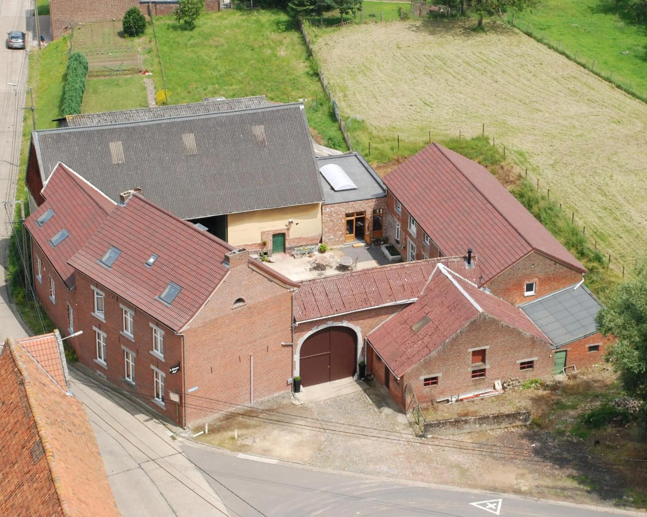 Bird's eye view in B&B 't Maanhof