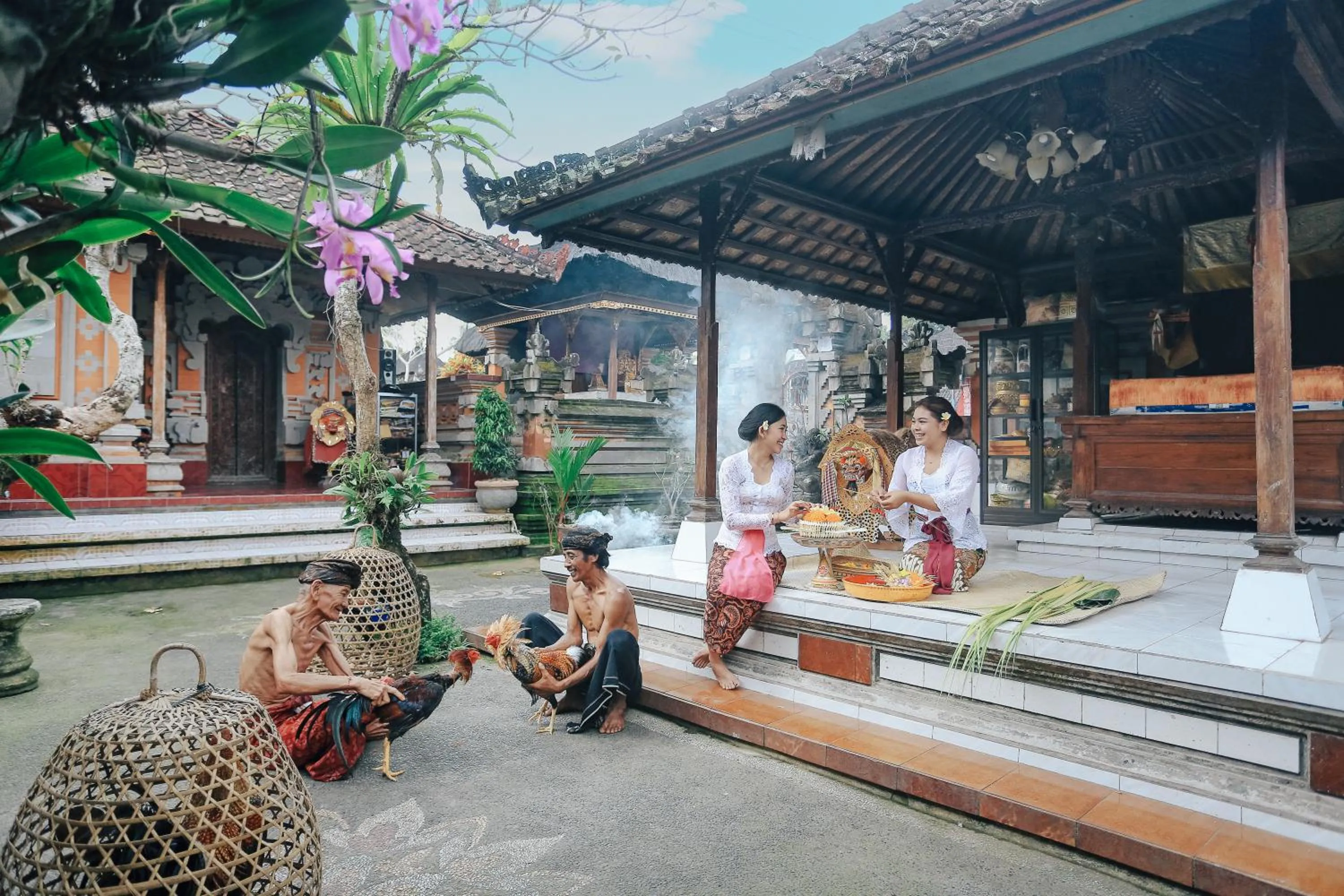 Family in Sitala Suite