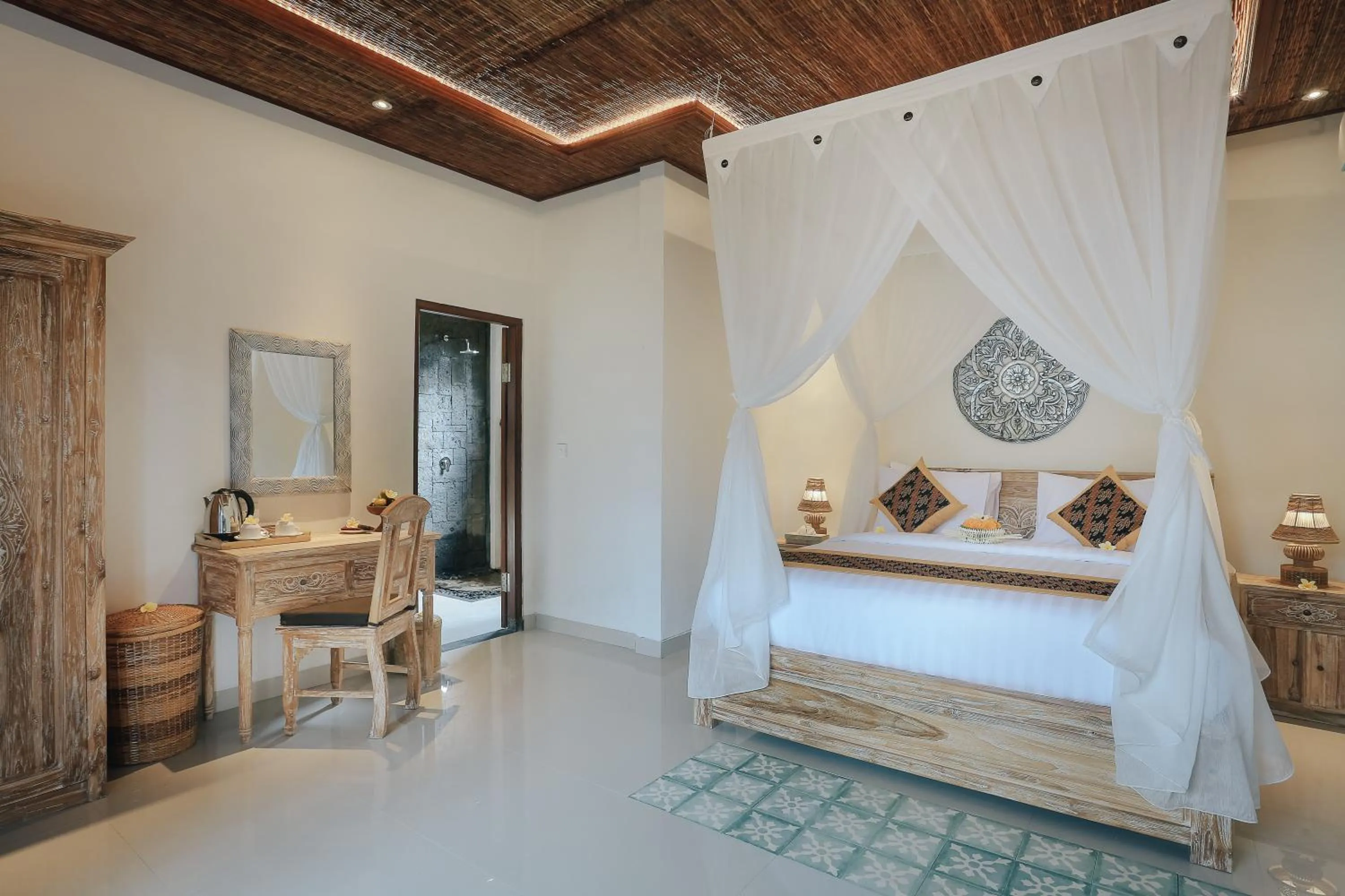 TV and multimedia, Bed in Sitala Suite