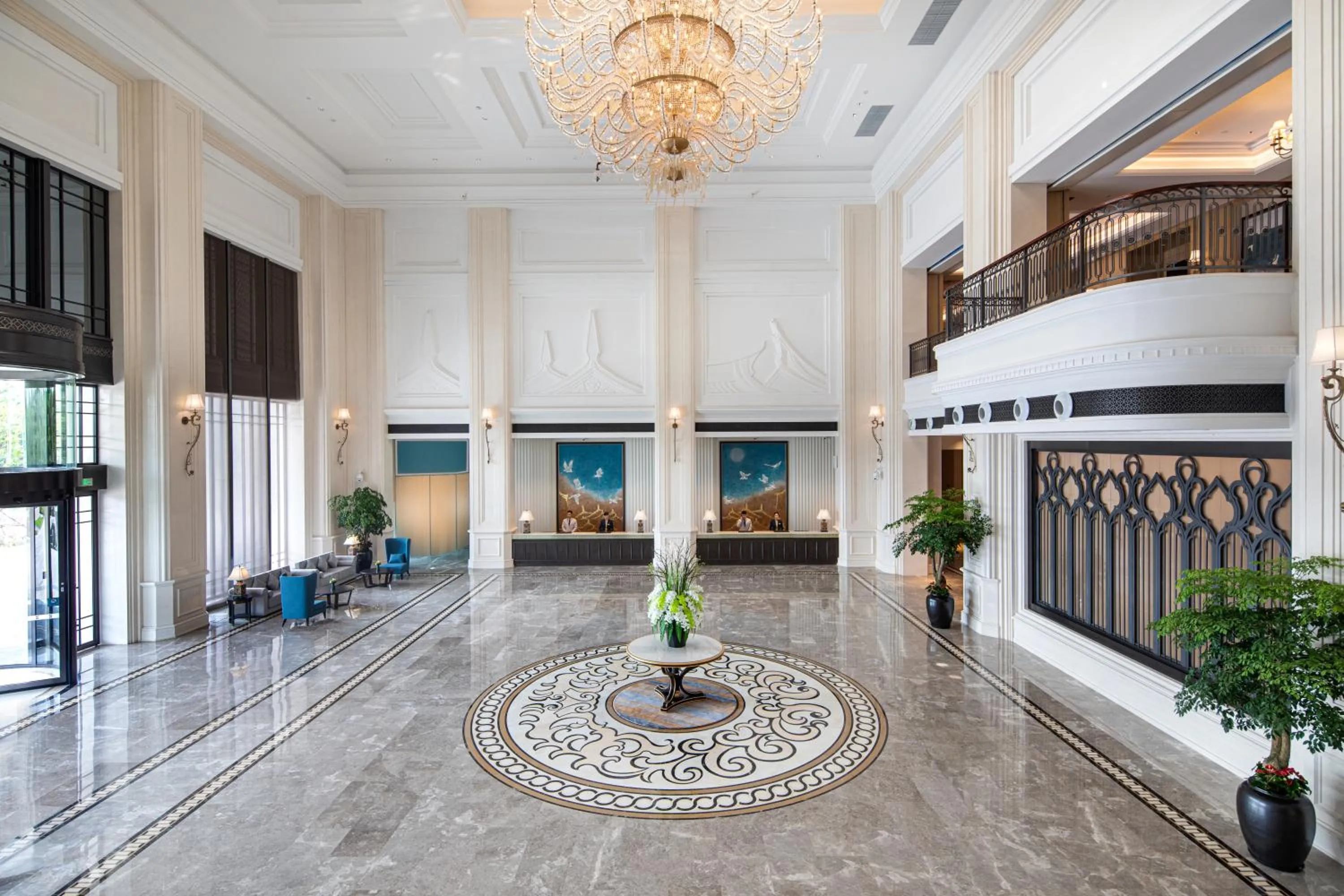 Lobby or reception in C&D Hotel,Xiamen Xiang'an-Late Check Out & Free Welcome Snacks