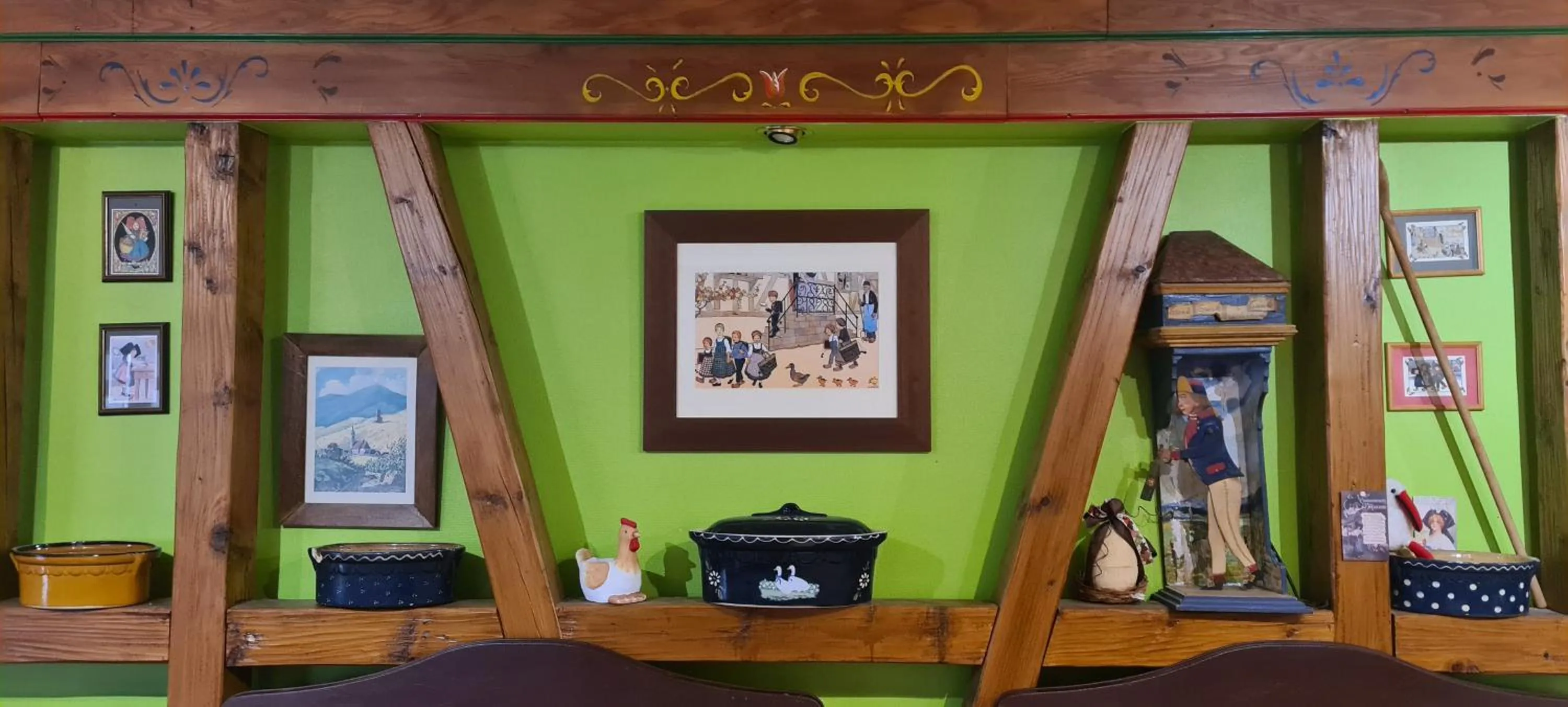 Decorative detail in Gîte et chambres d'hôtes Les Framboises