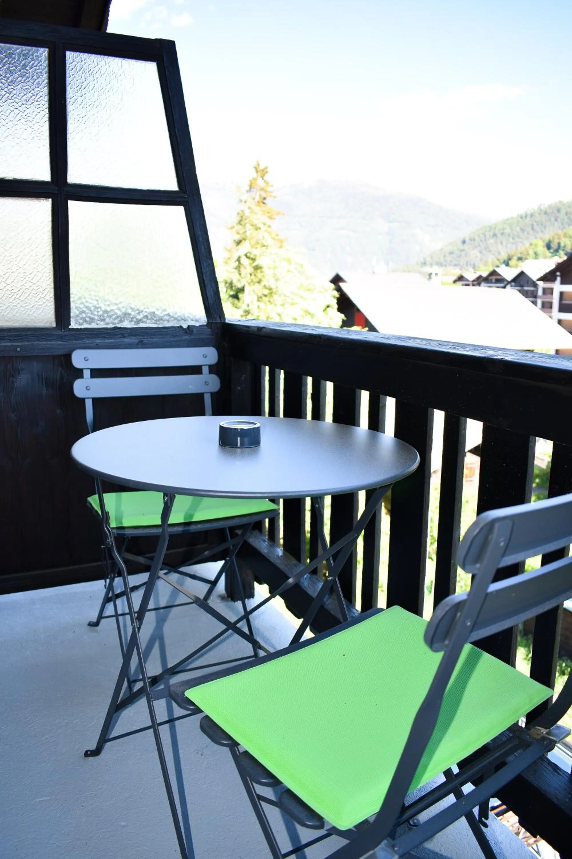Balcony/Terrace in Hostellerie d'Orzival