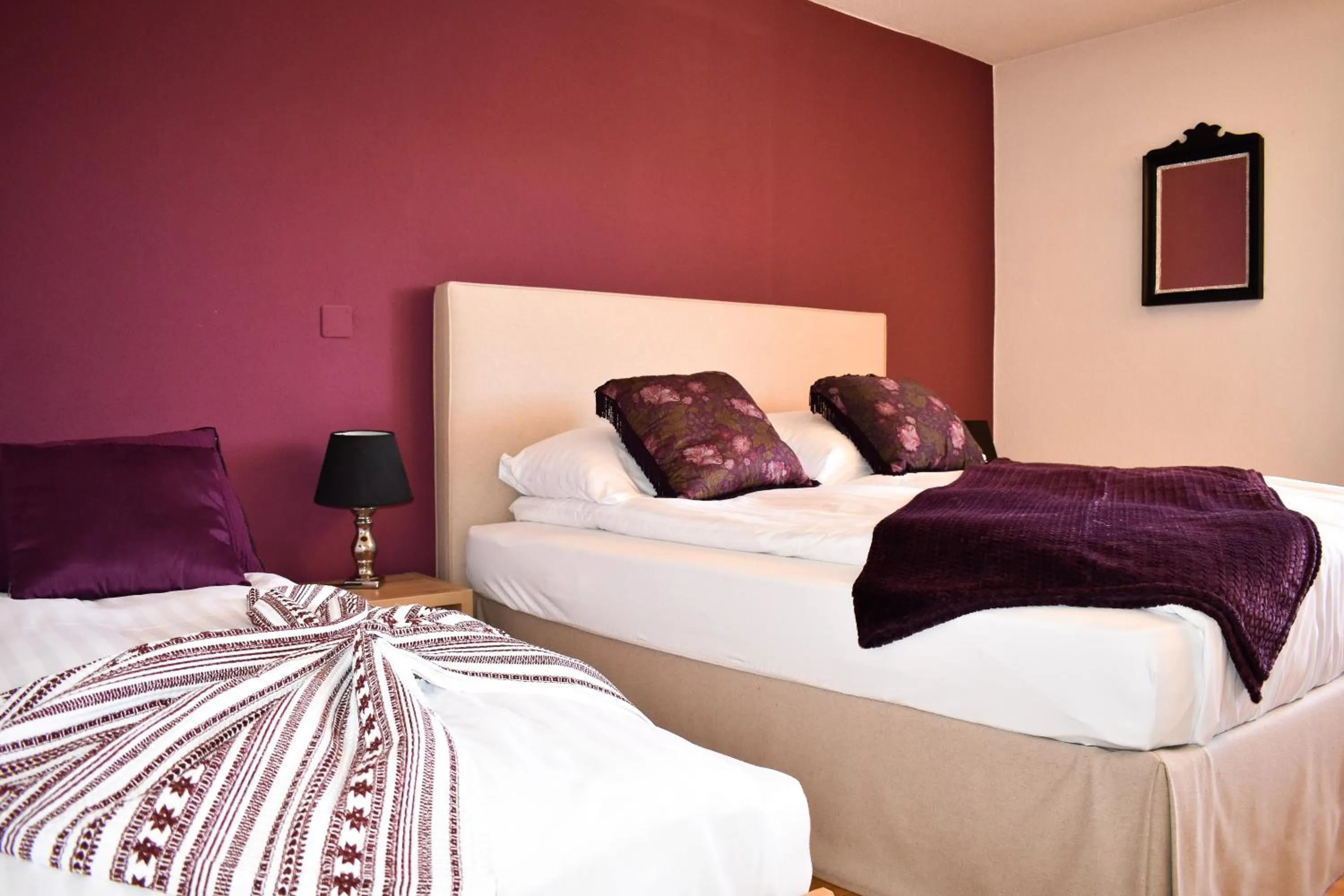 Bed in Hostellerie d'Orzival