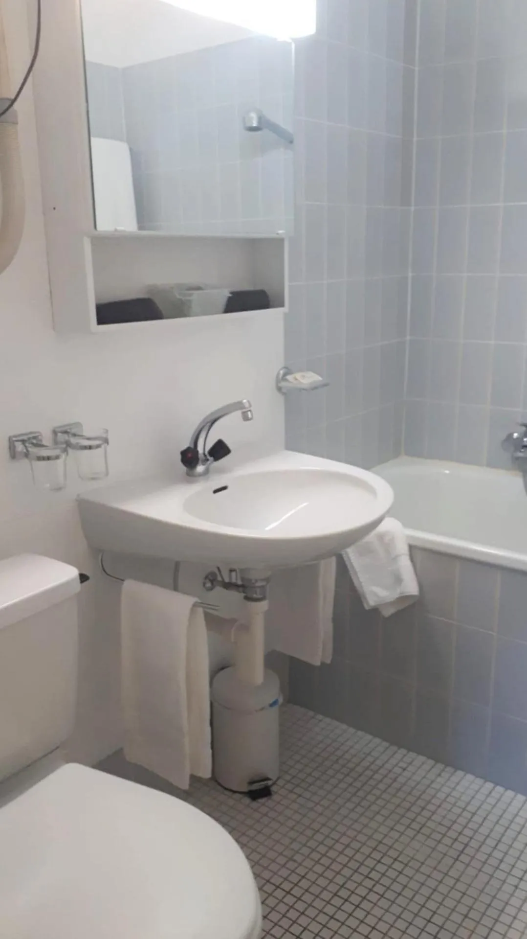 Bathroom in Hostellerie d'Orzival