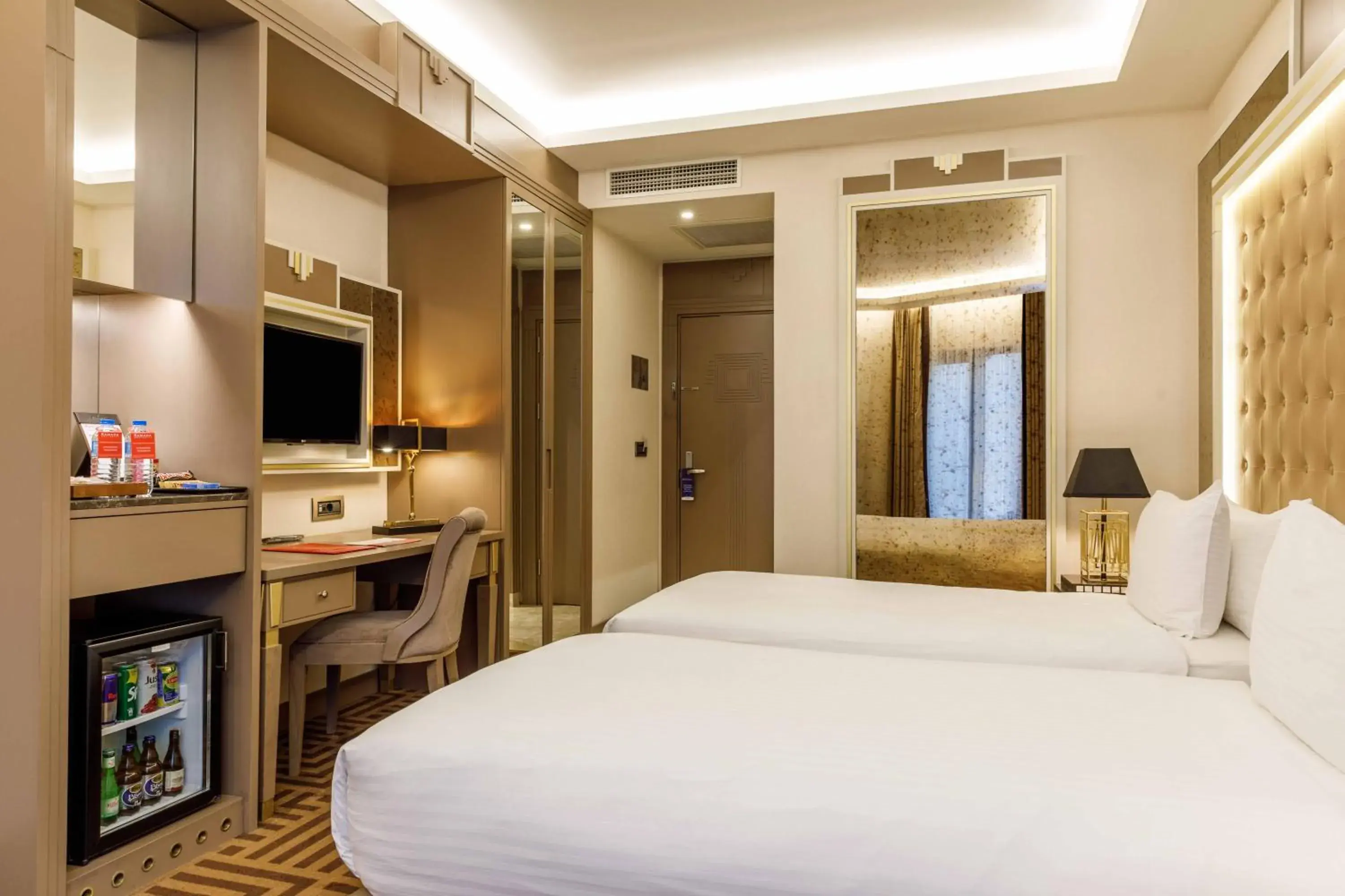 Twin Room with 2 Single Beds, Partial Sea Vew in Ramada by Wyndham Istanbul Golden Horn Twin Room with 2 Single Beds, Partial Sea Vew in Ramada by Wyndham Istanbul Golden Horn