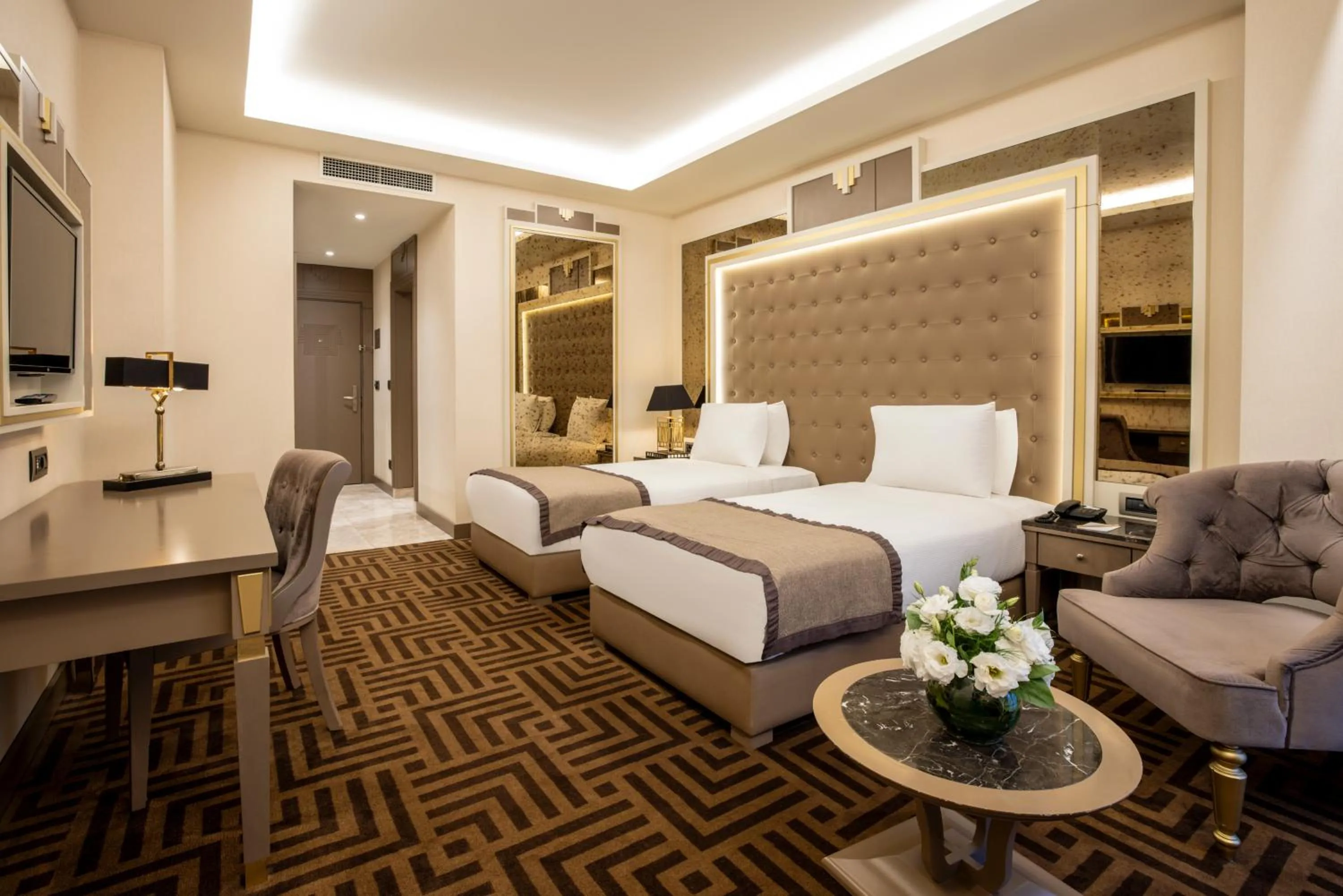 Photo of the whole room, Bed in Ramada by Wyndham Istanbul Golden Horn