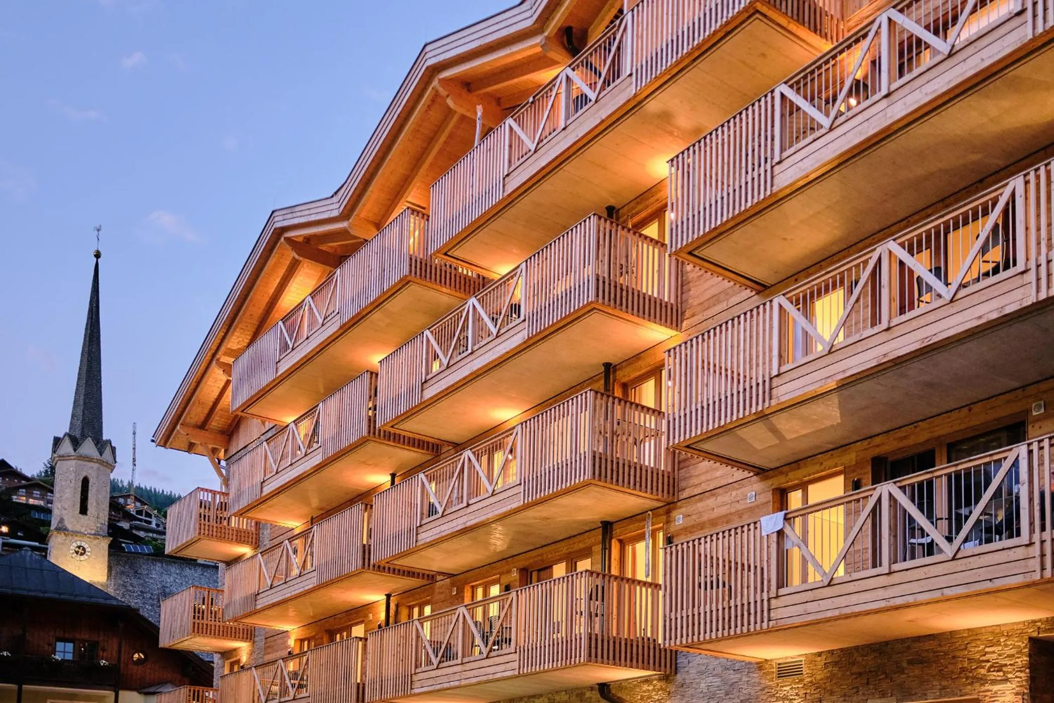 Property building in AlpenParks Hotel & Apartment Hochkönig