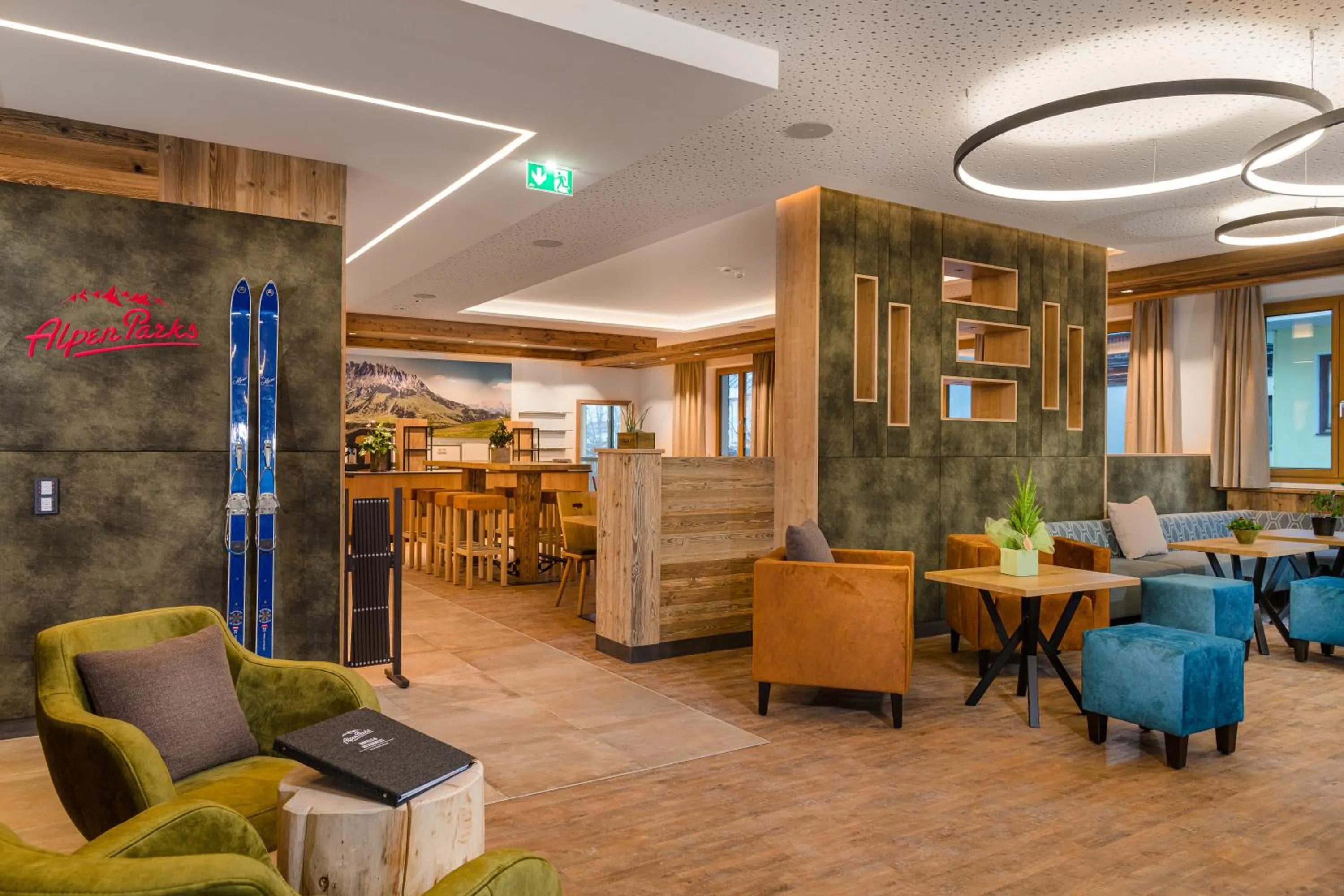 Restaurant/places to eat in AlpenParks Hotel & Apartment Hochkönig