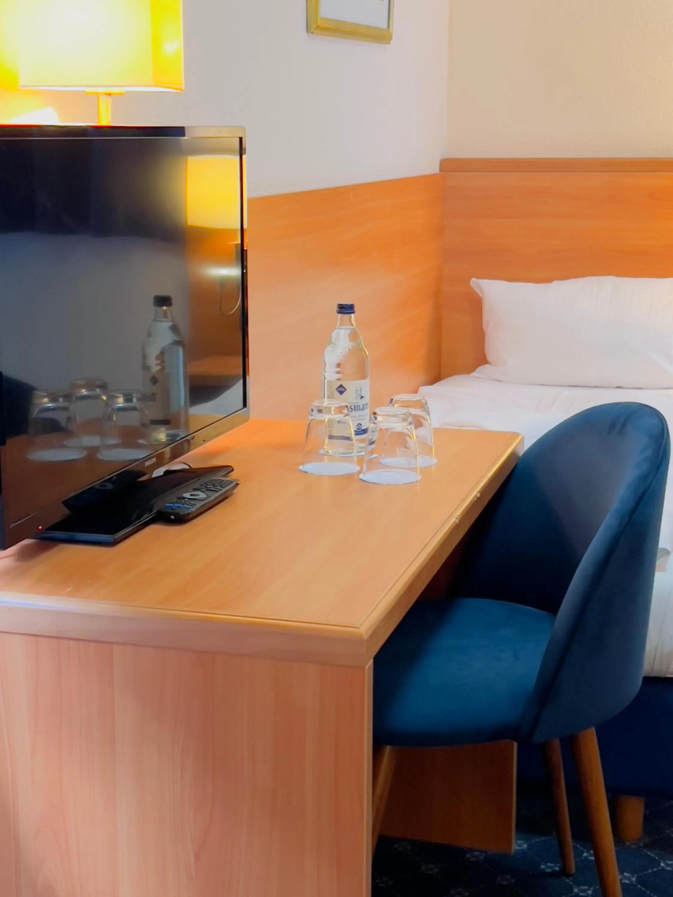 TV and multimedia, Bed in Elbbrücken Hotel