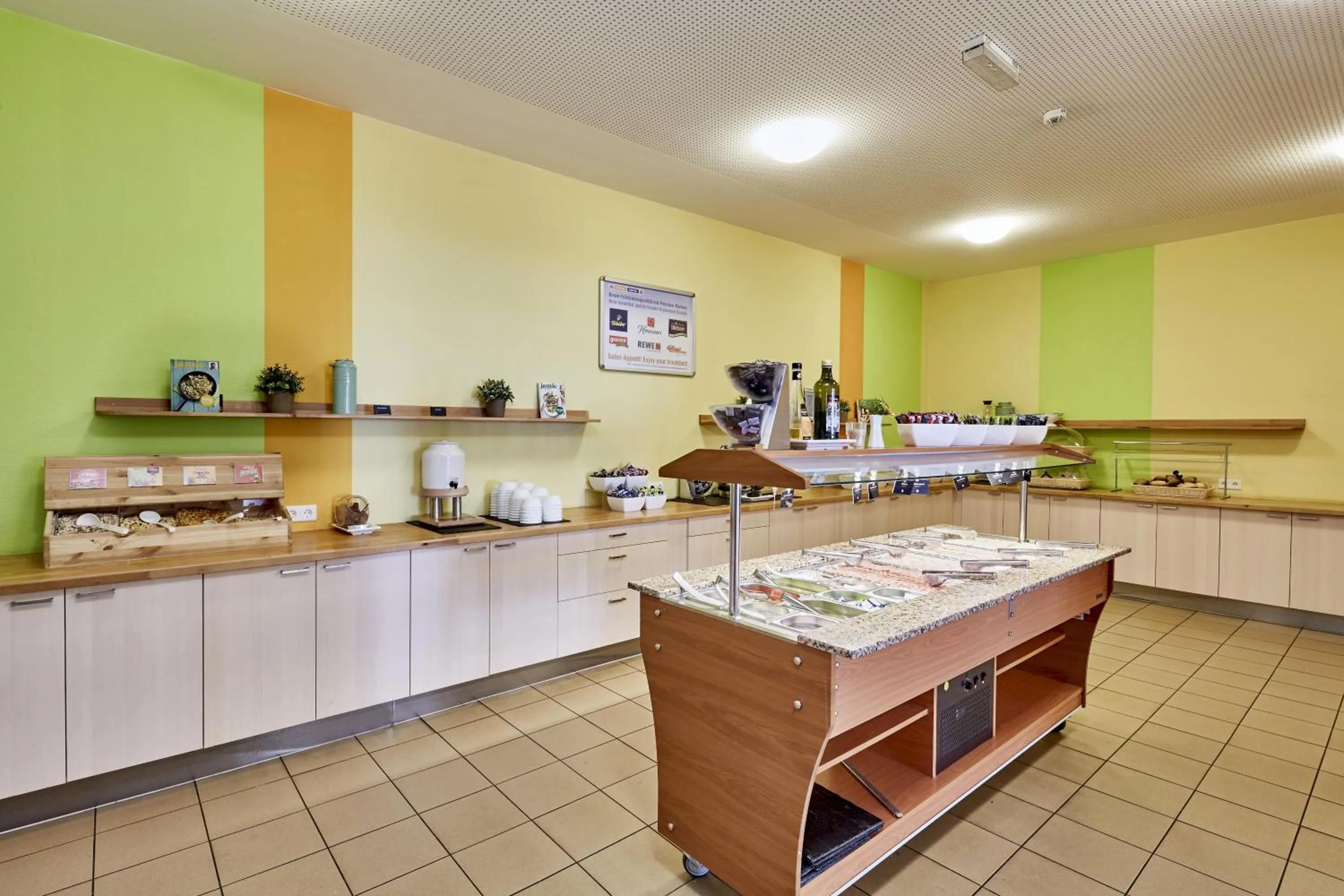 Buffet breakfast in a&o Aachen Hauptbahnhof