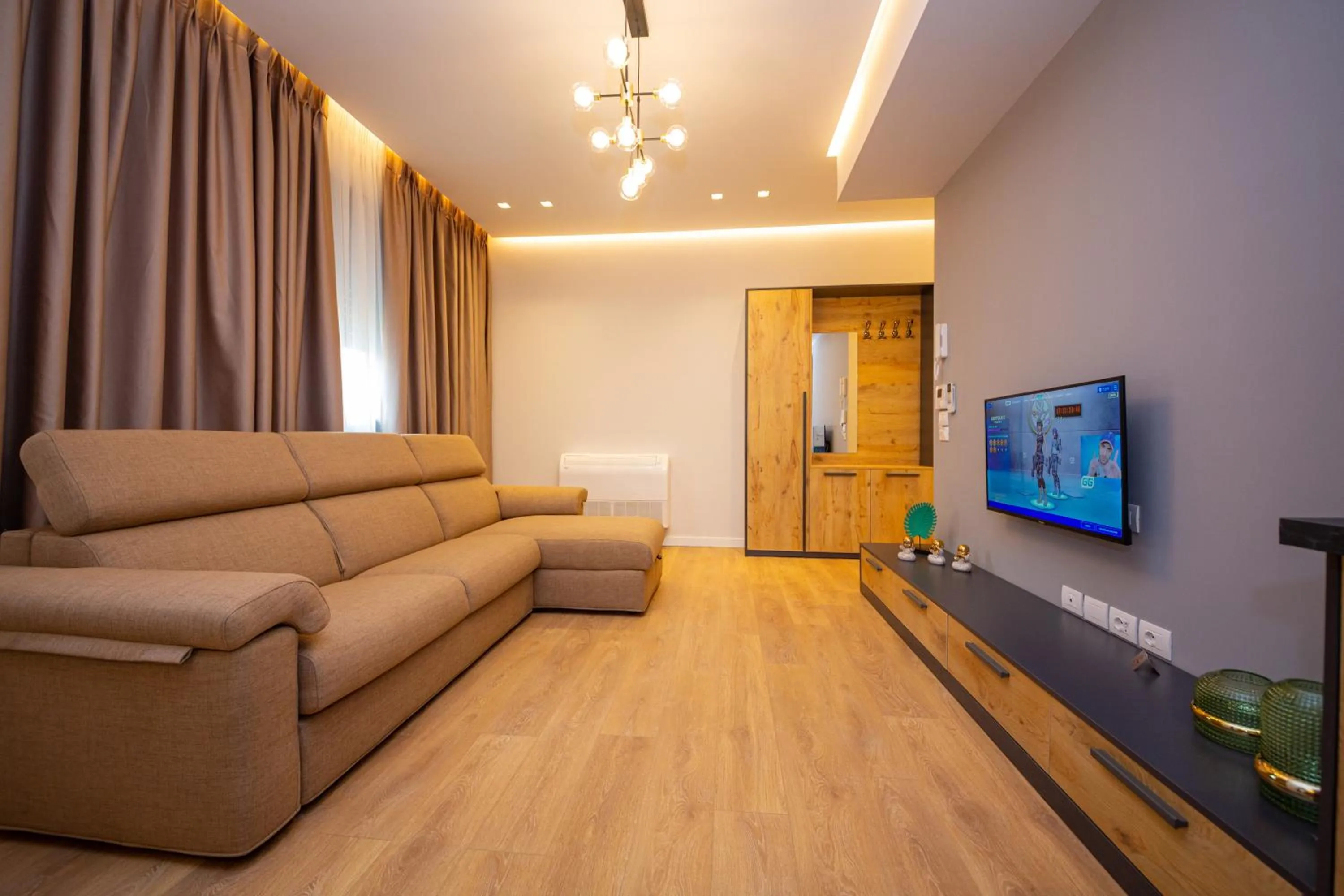 Living room in Central Chic Apartments