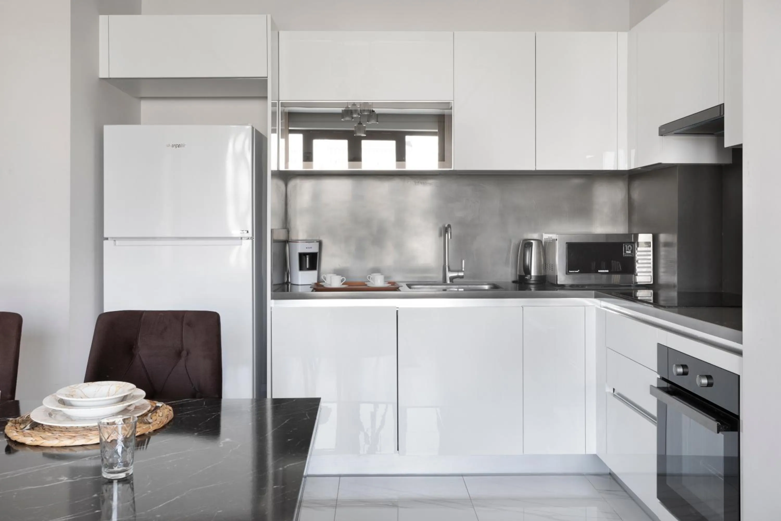 Kitchen or kitchenette in Grand Residence by NewInn