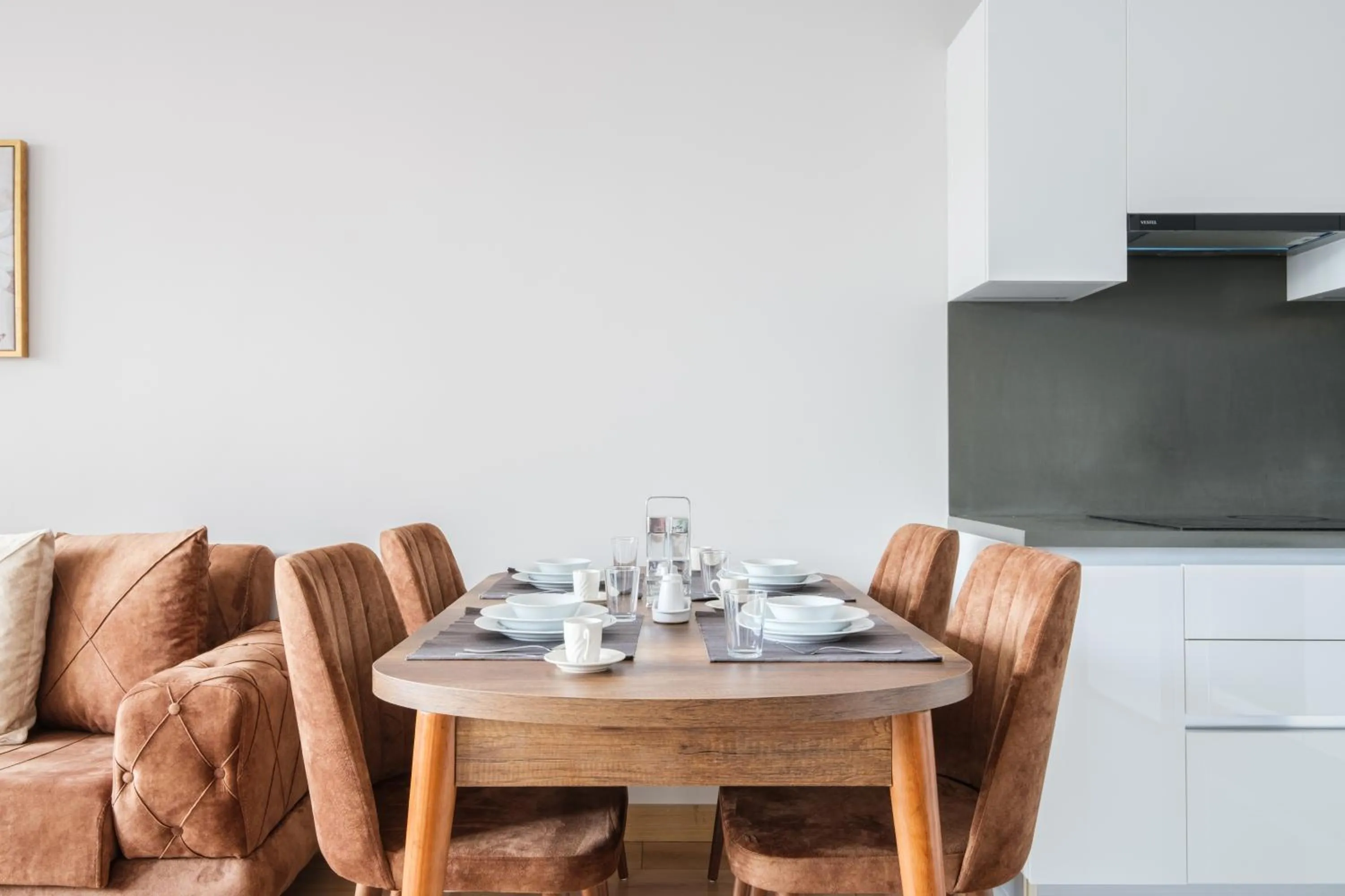 Dining area in Grand Residence by NewInn