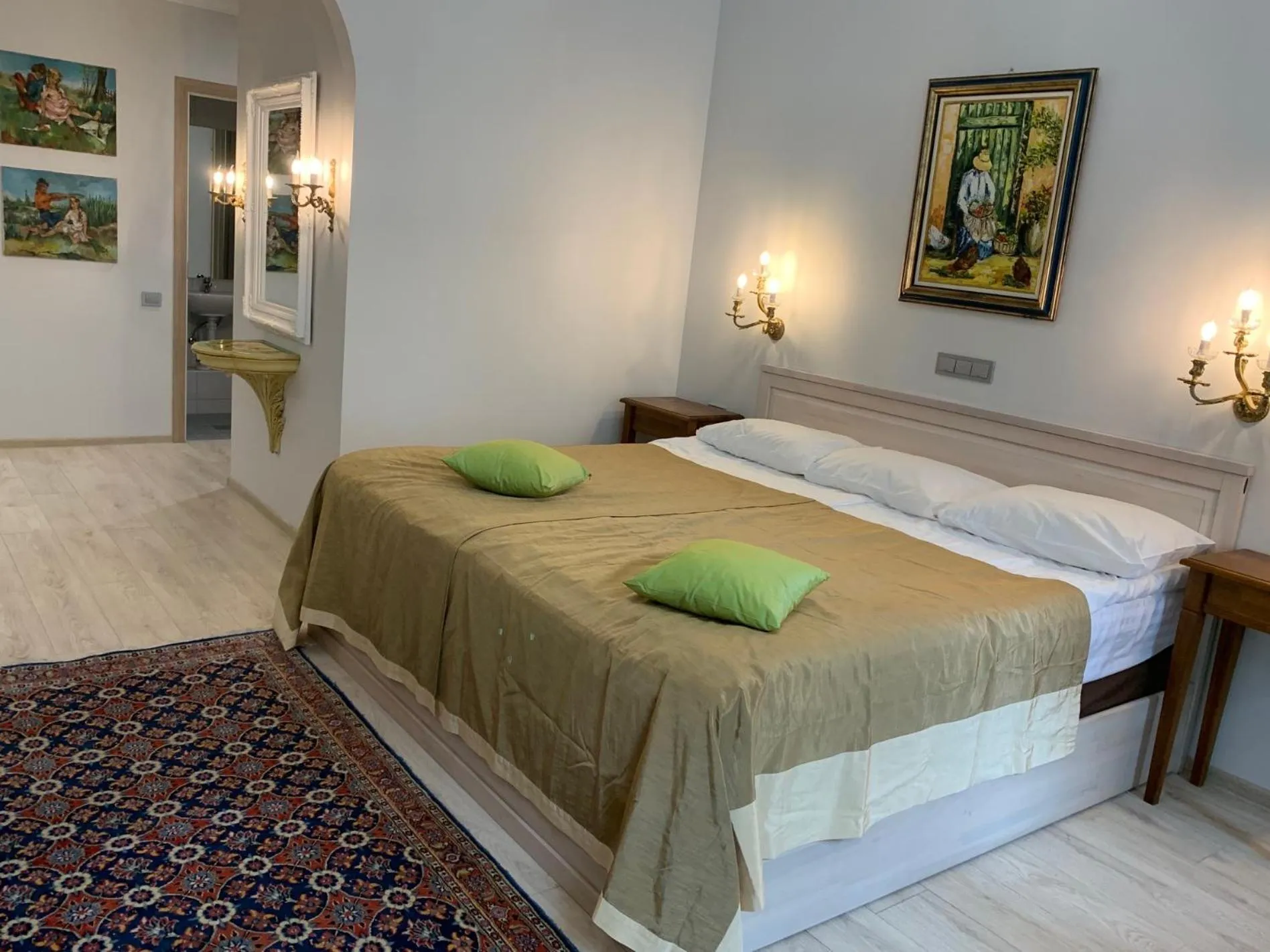 Bed in NB Apartments Riga Old Town