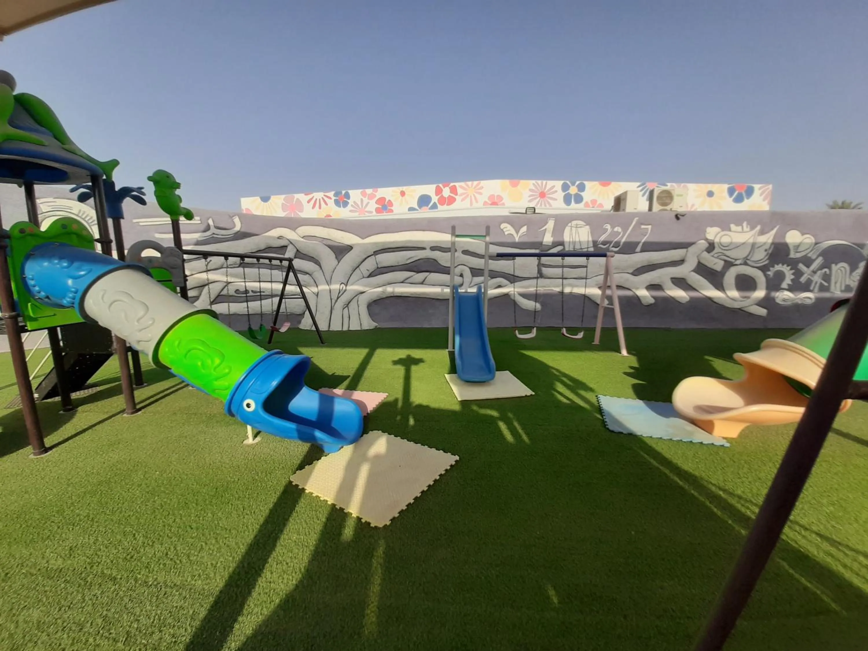 Children play ground in Daraysh Hotel