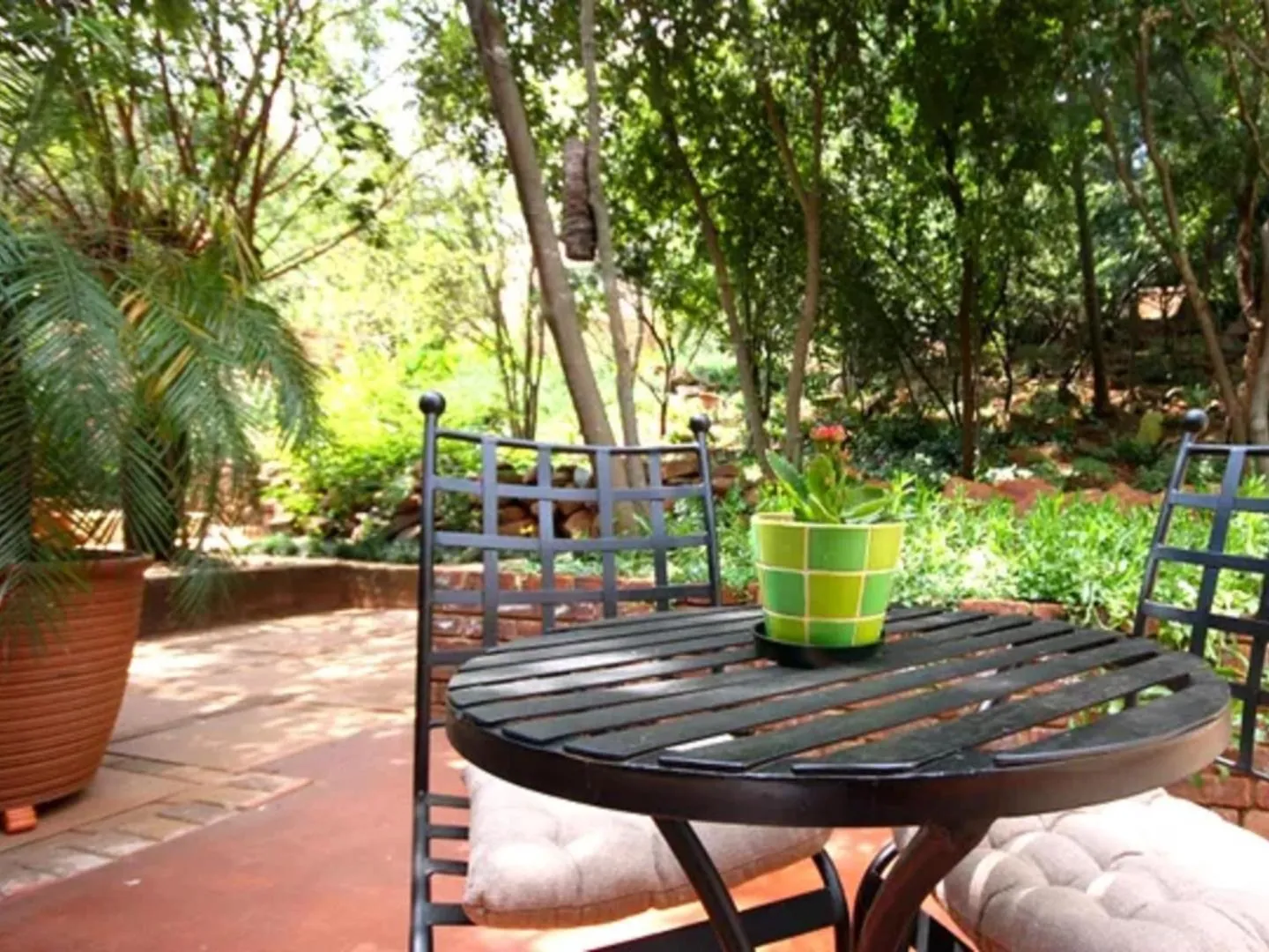 Patio in Bellstone B&B