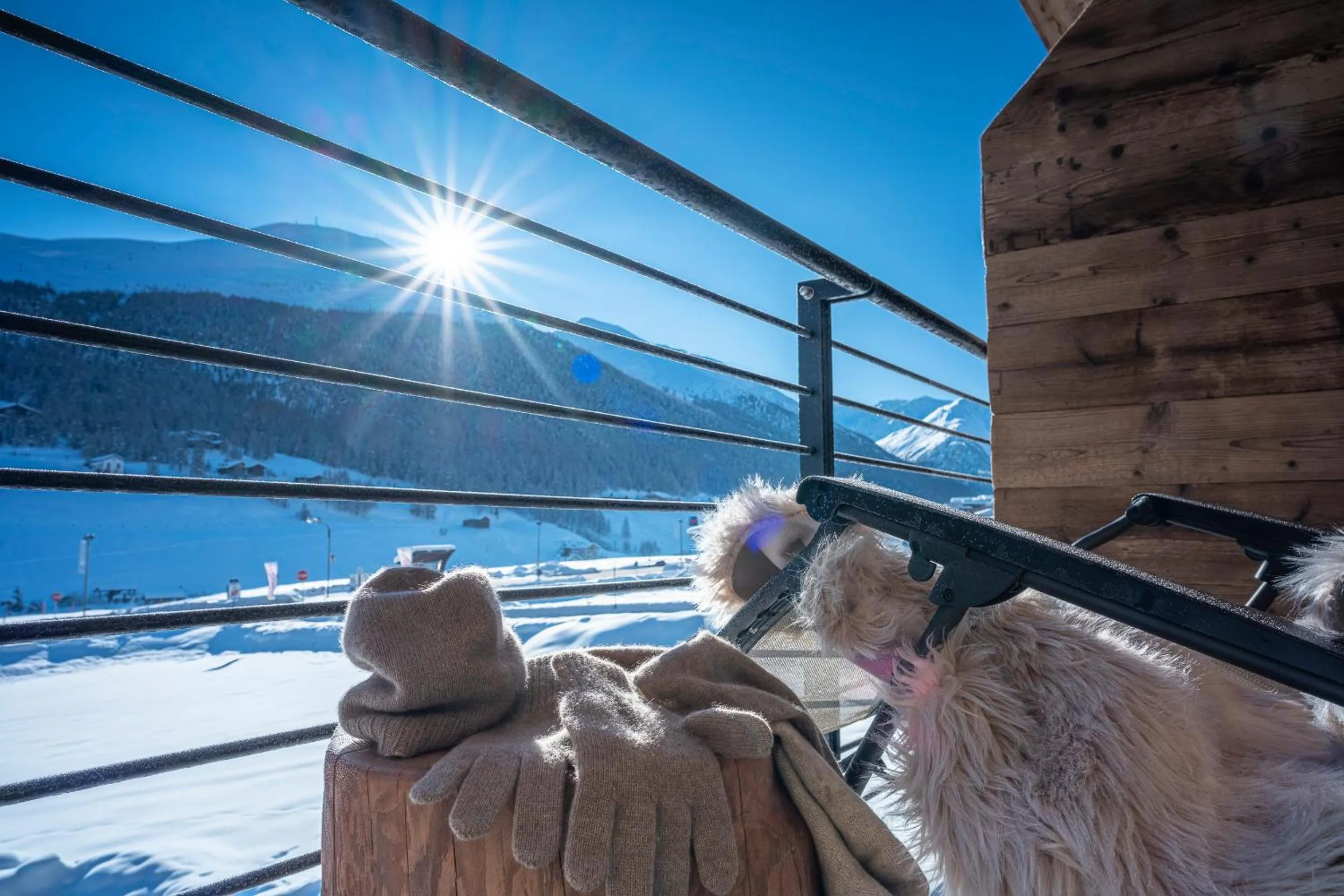 Balcony/Terrace in Vetta Alpine Relax