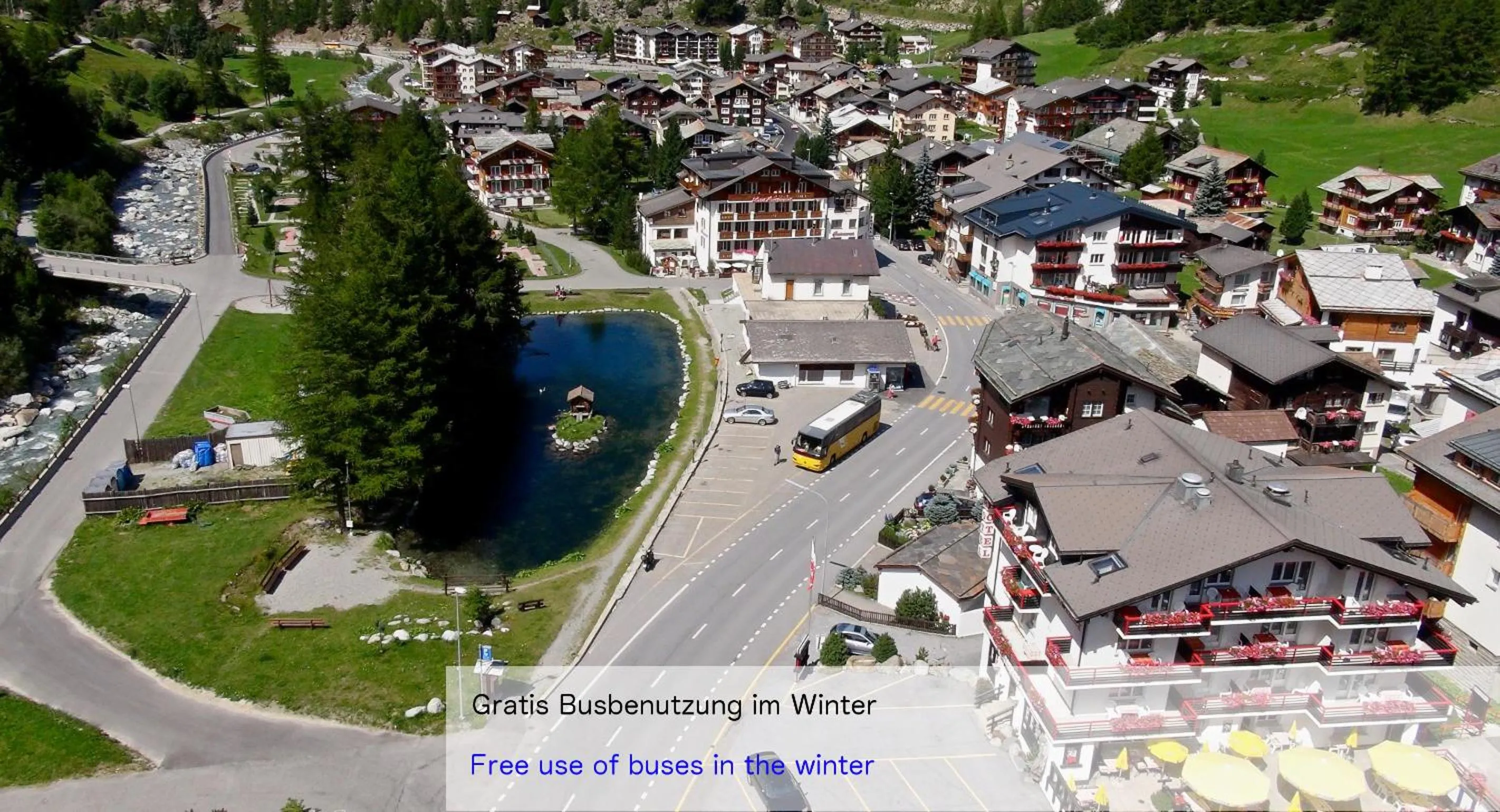 Neighbourhood in Hotel Restaurant Mattmarkblick