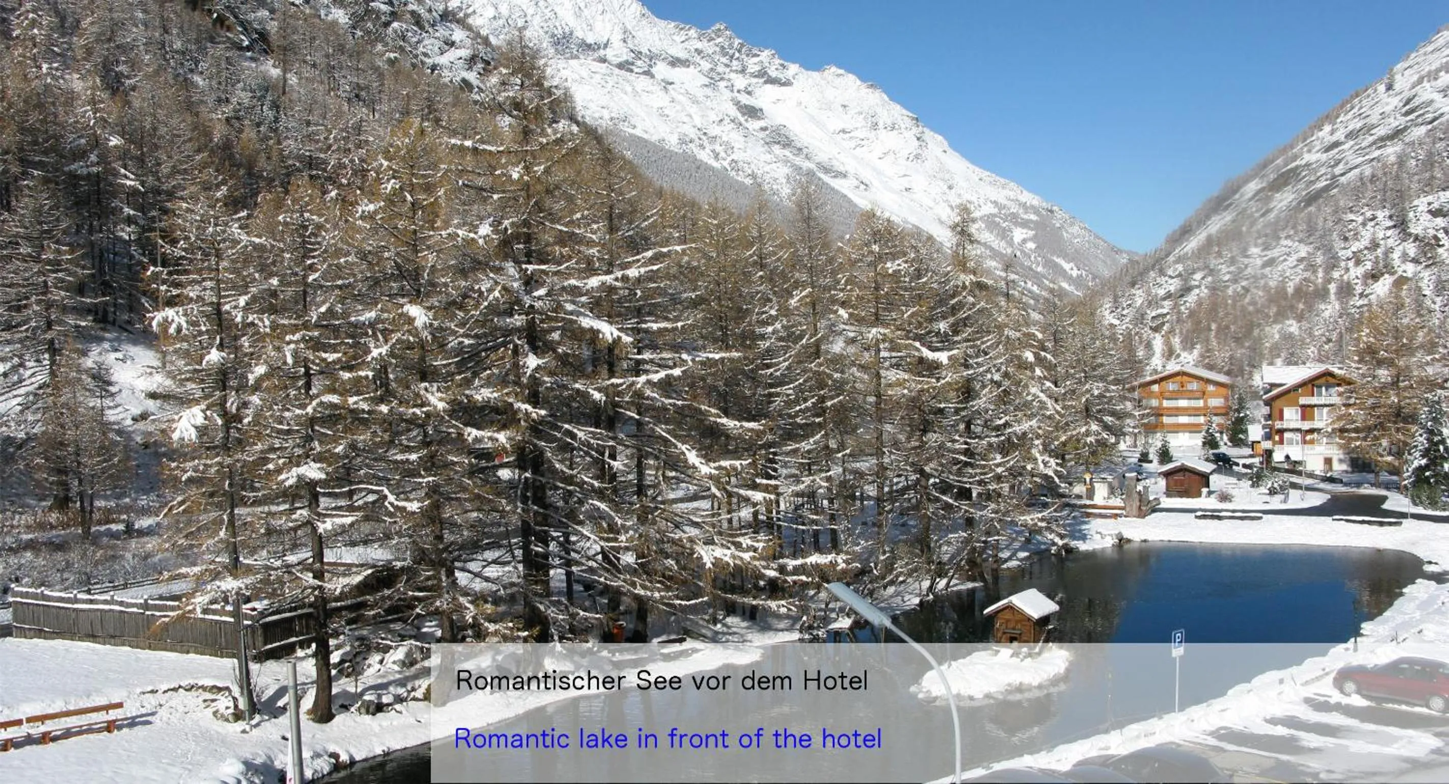 Nearby landmark in Hotel Restaurant Mattmarkblick