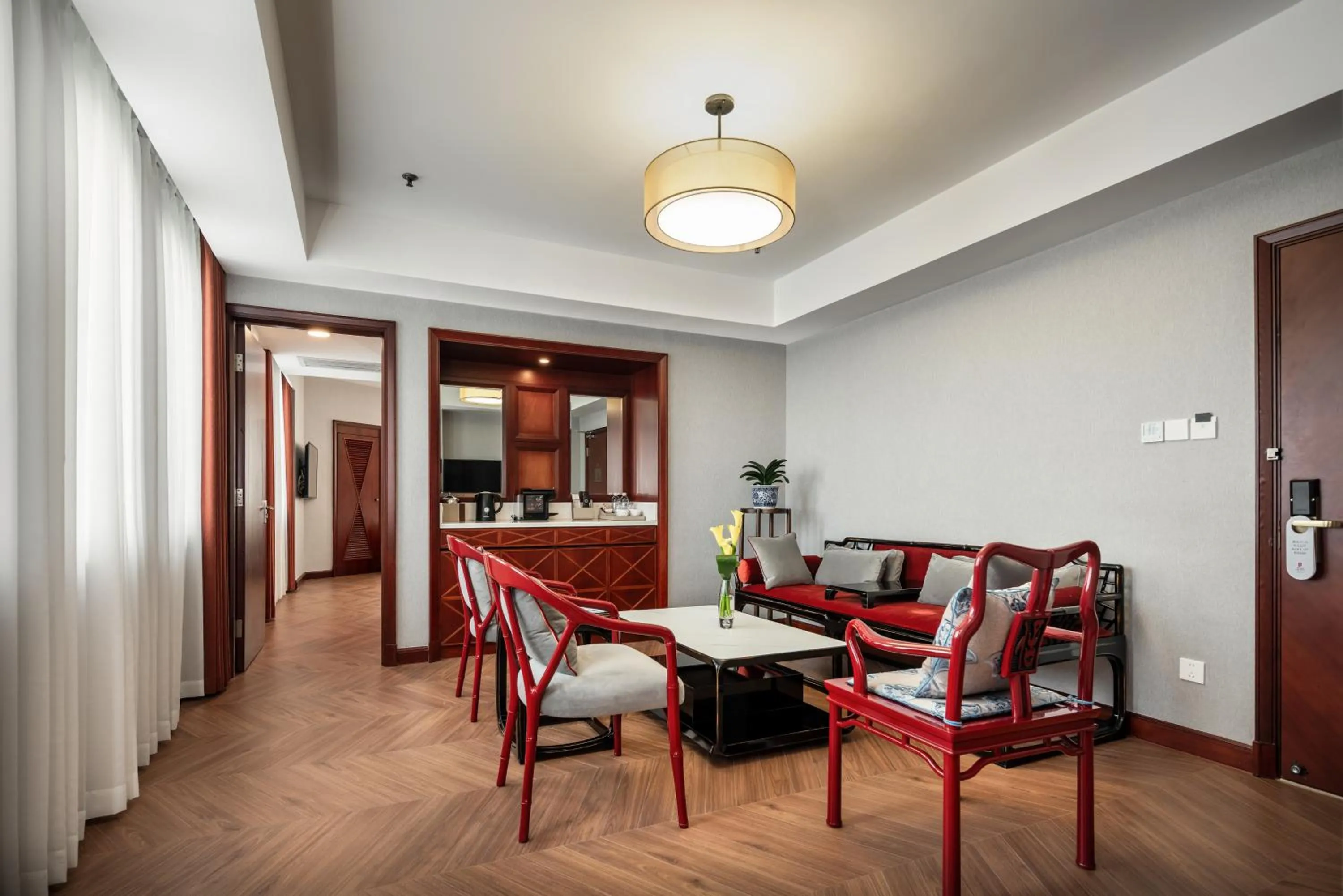 Living room in Shanghai Park Hotel