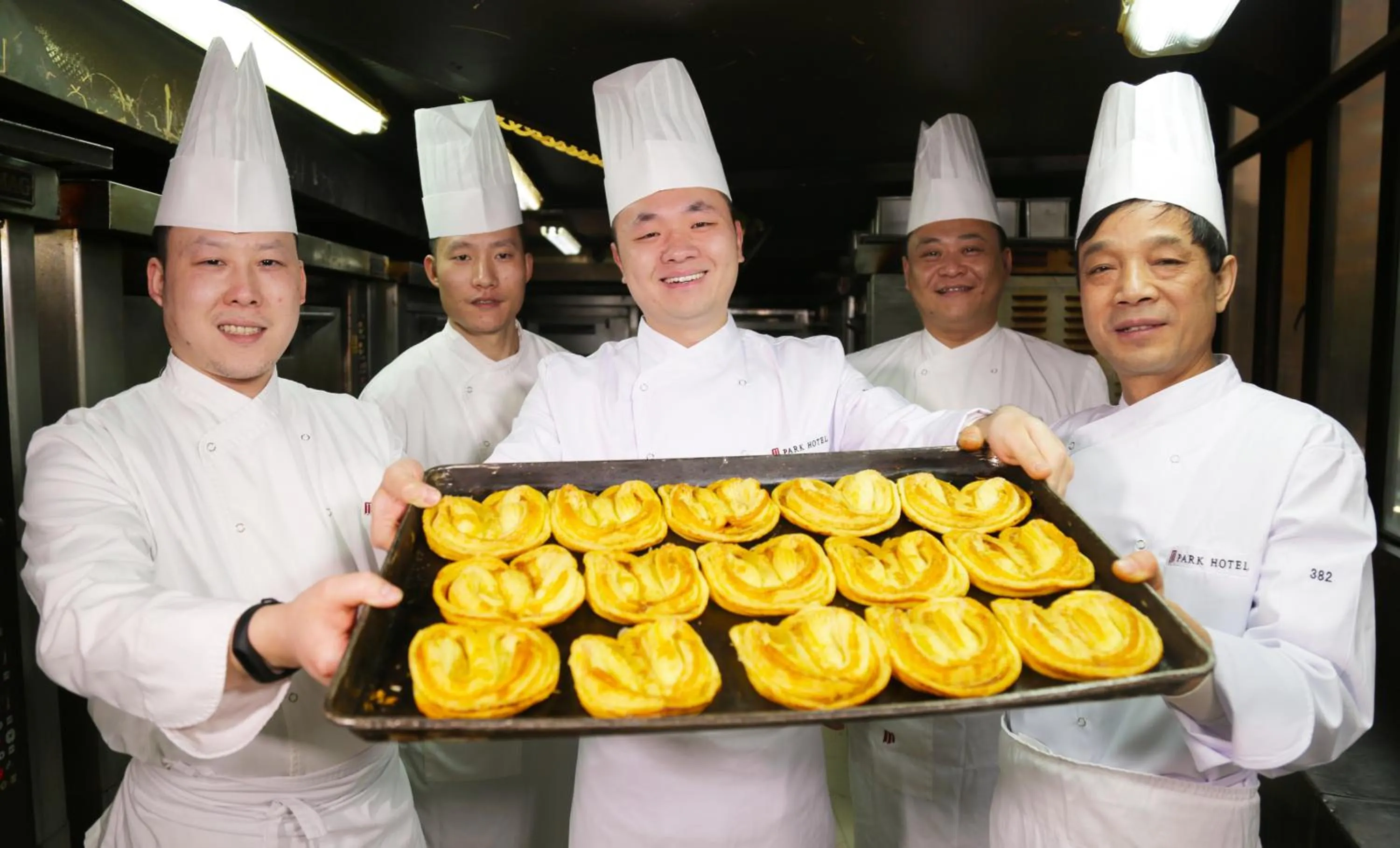 Staff in Shanghai Park Hotel