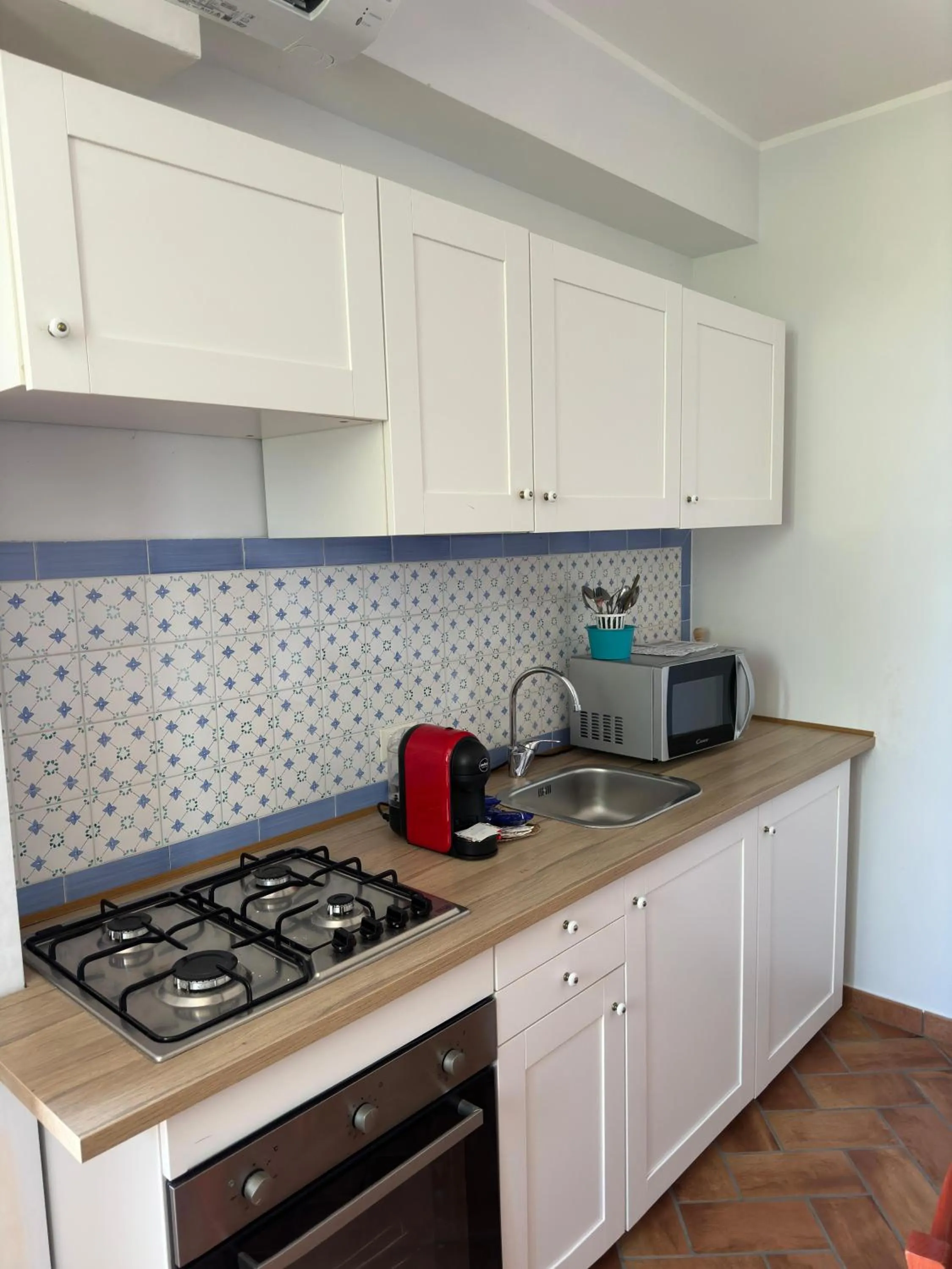 Kitchen or kitchenette in B&B Antico Casale