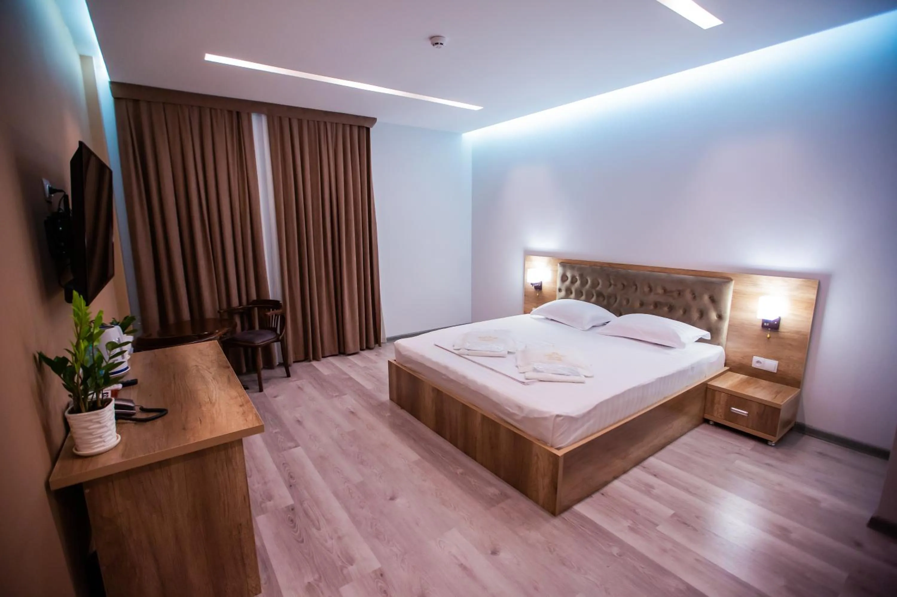 Bed in Hotel Ak Saray