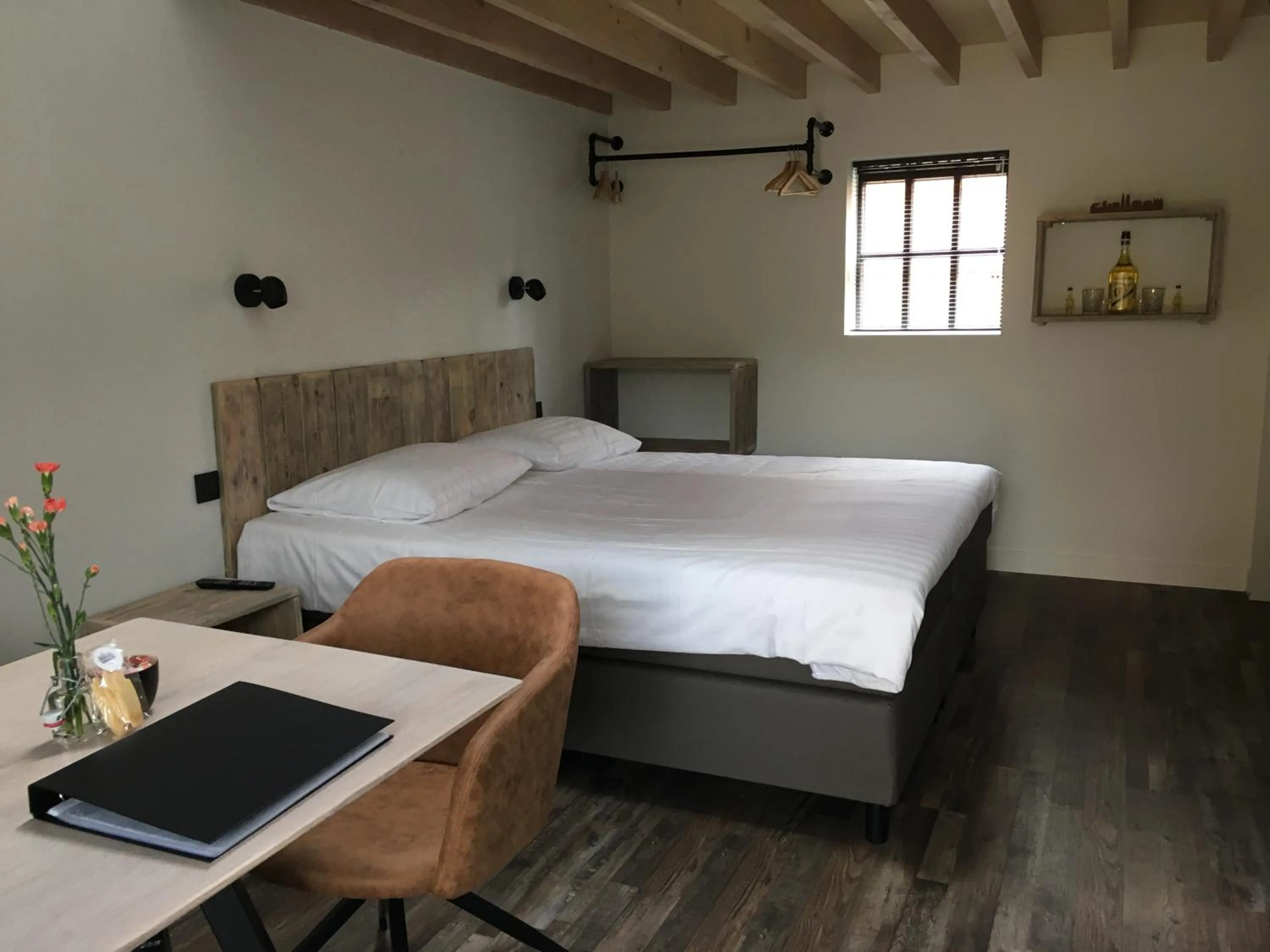 Bedroom, Bed in B&B Sint-Mariaburg