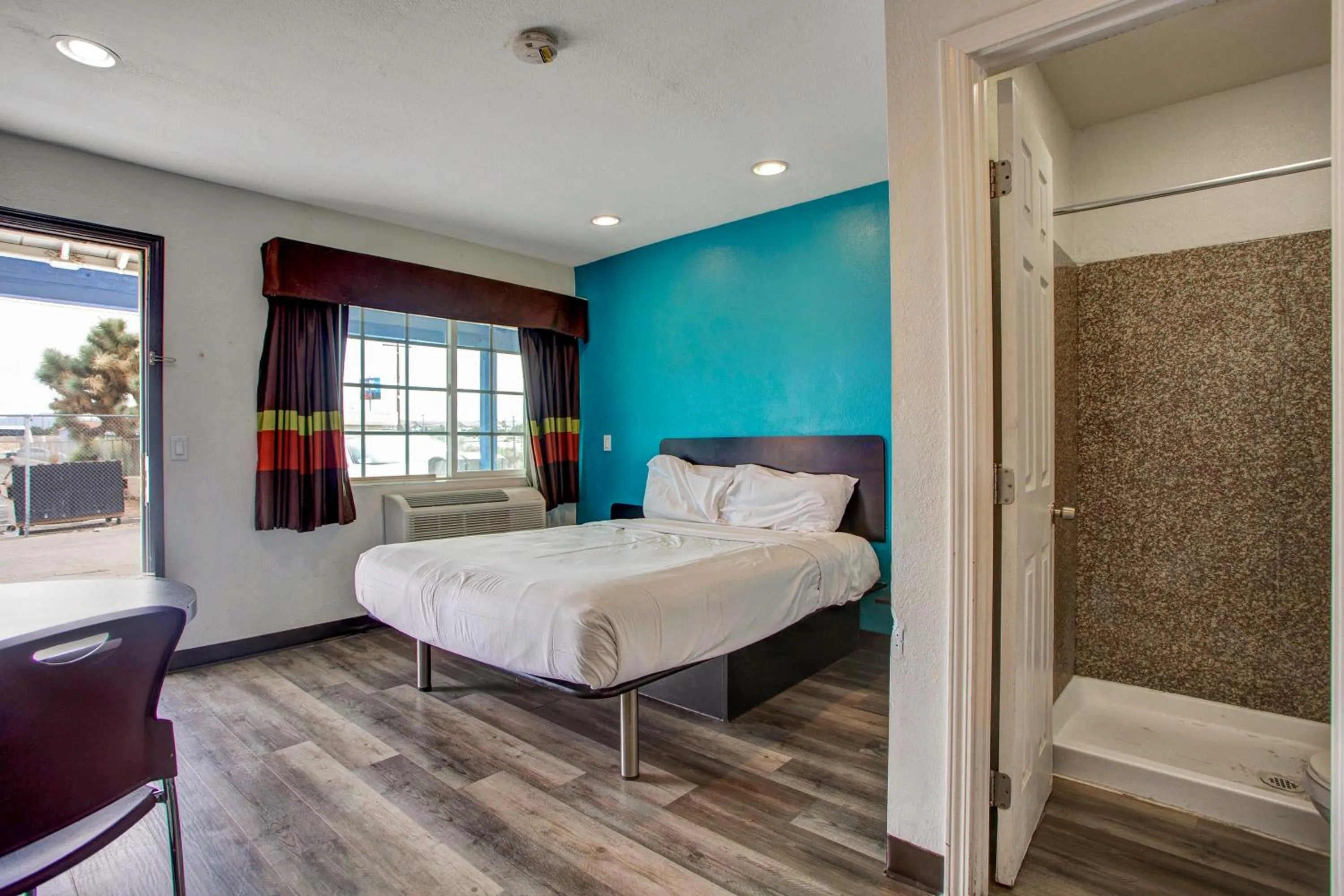 Bed in High Desert Inn