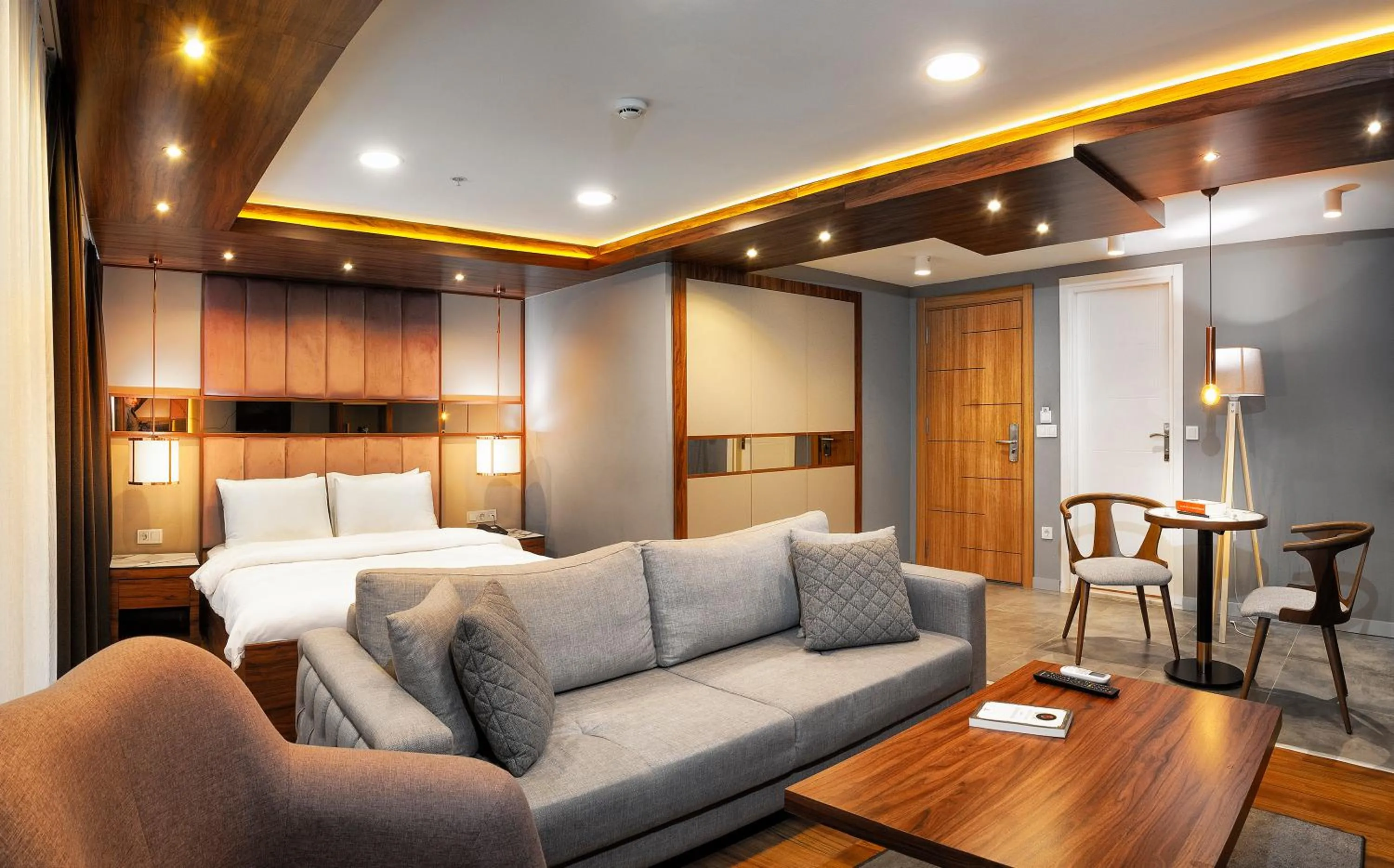 Bed in Vitabella Suites