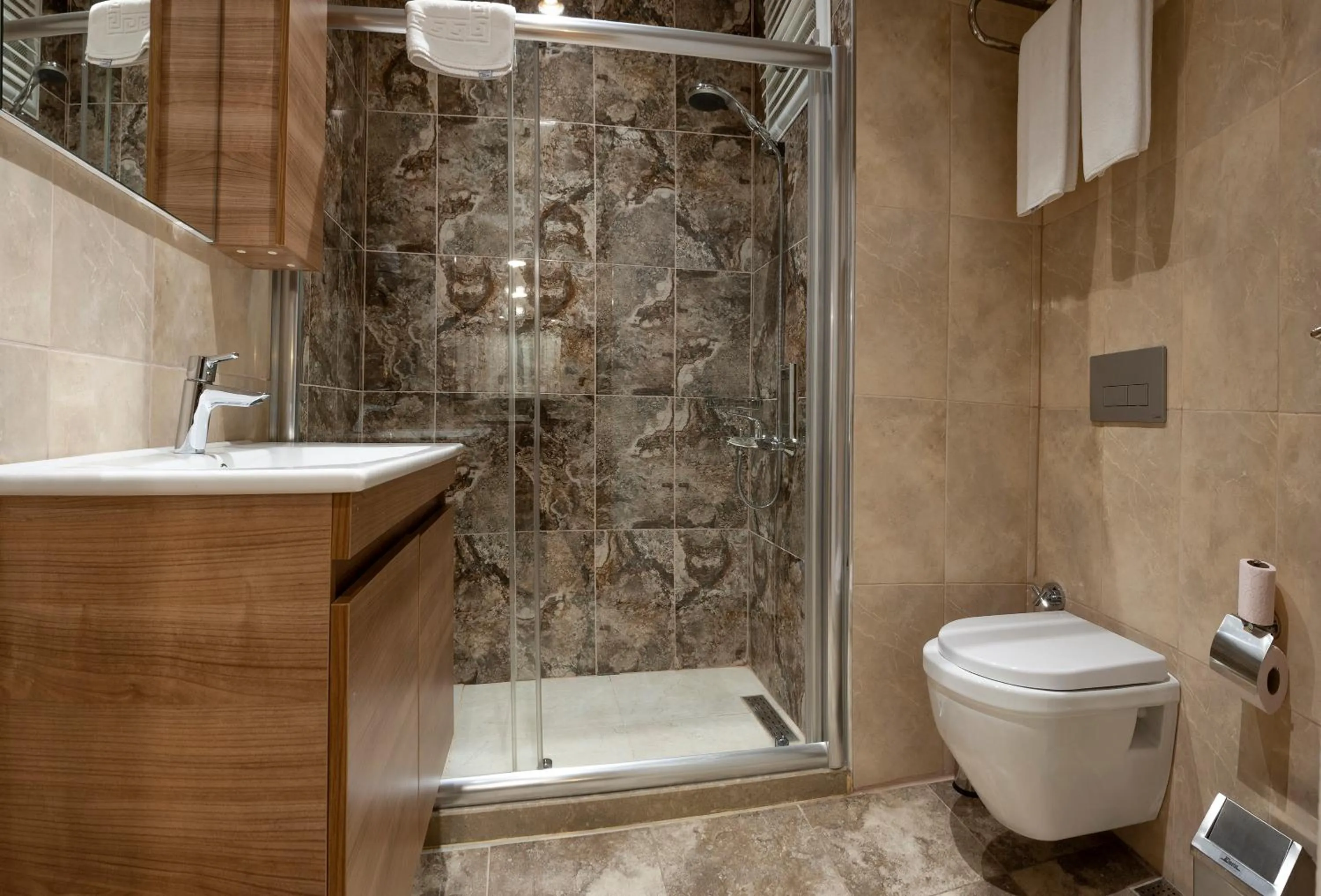 Shower in Vitabella Suites
