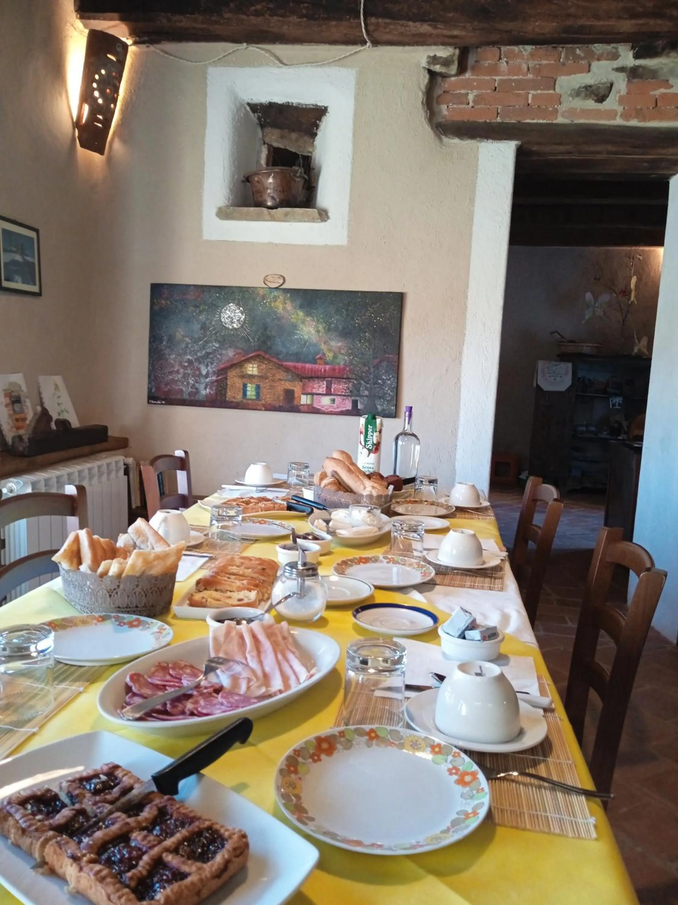Breakfast in Cascina Boschetto