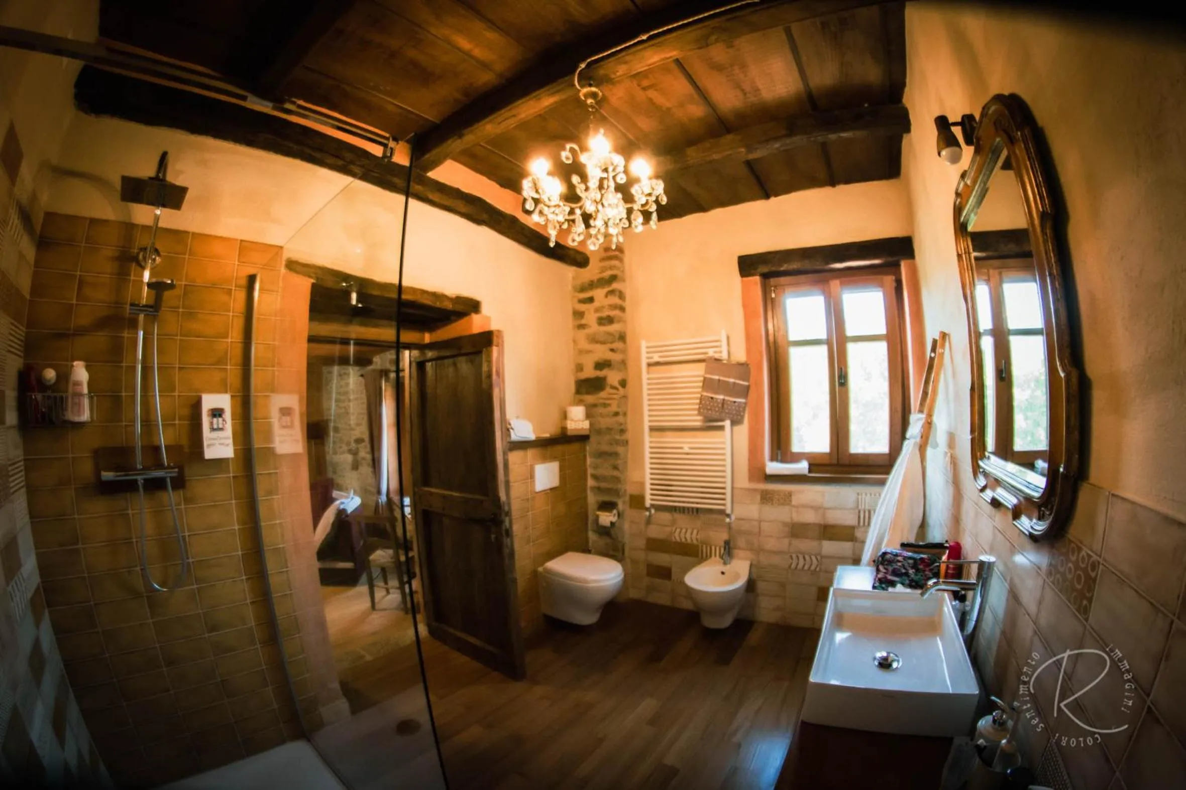 Bathroom in Cascina Boschetto
