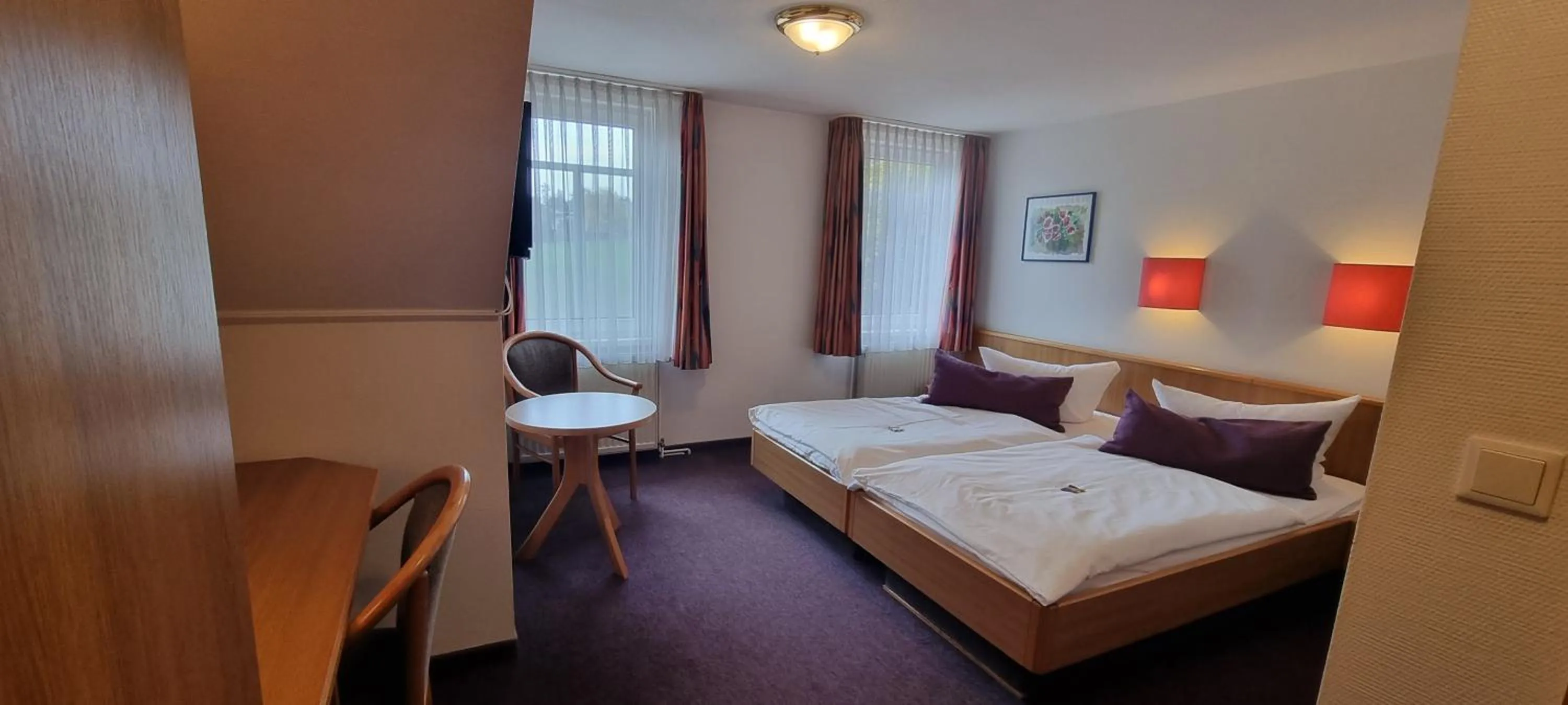 Bed in Hotel Park Eckersbach