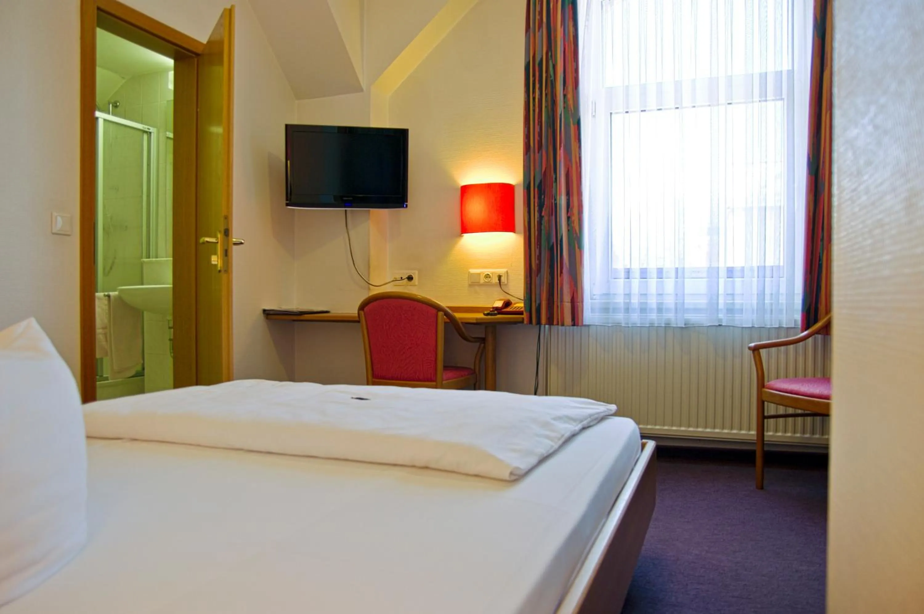 Photo of the whole room, Bed in Hotel Park Eckersbach