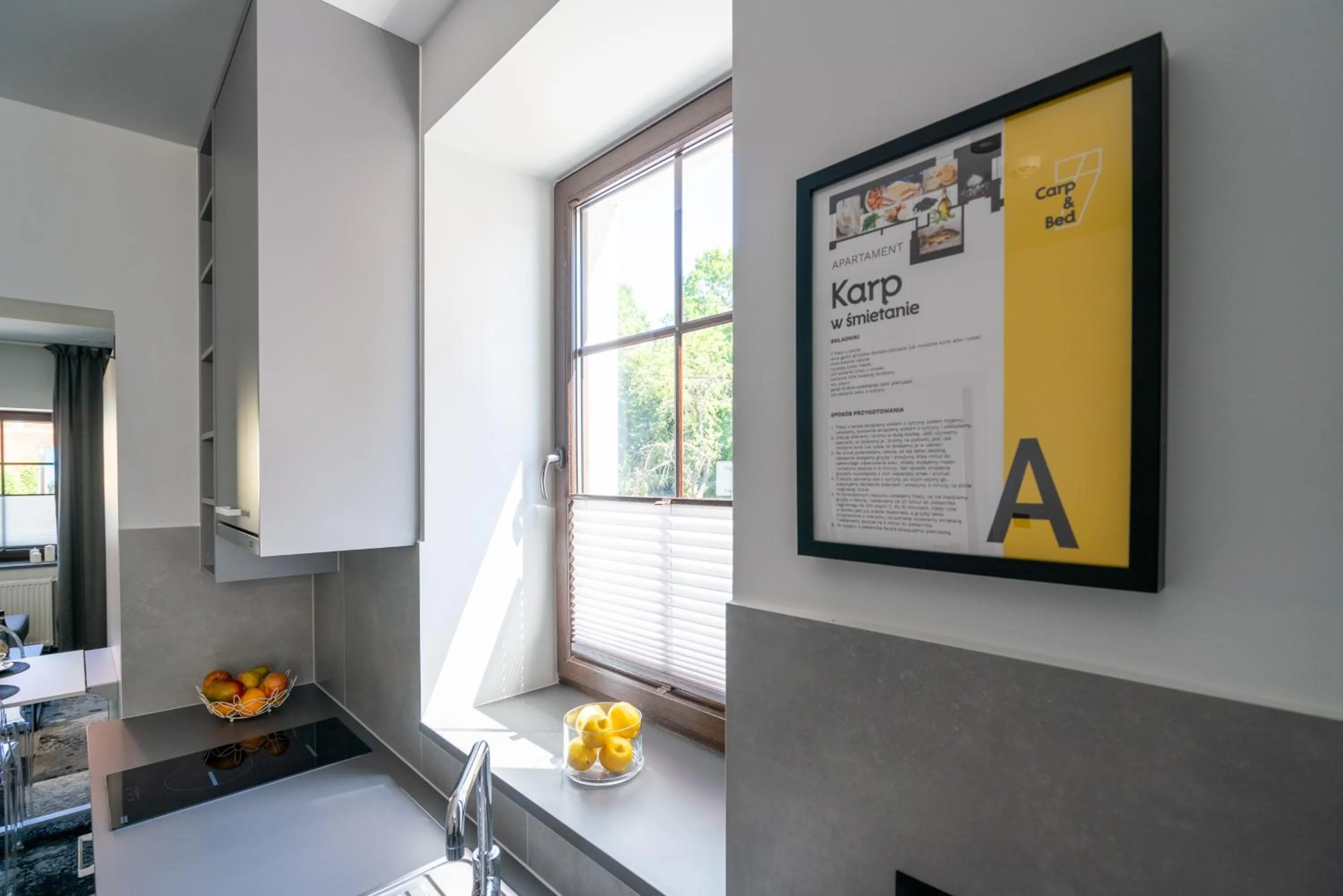 Kitchen or kitchenette in Carp&Bed Zator