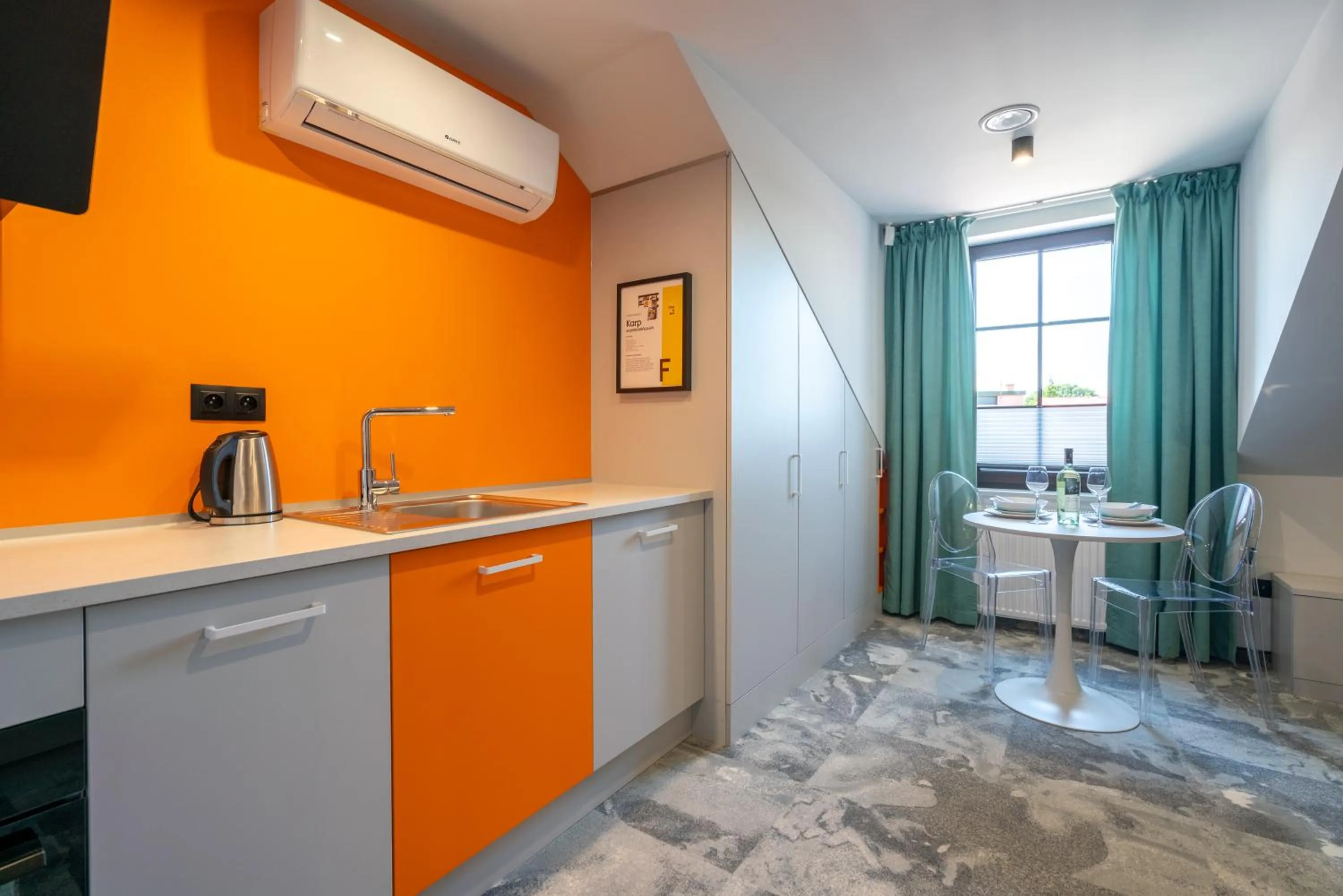 Kitchen or kitchenette in Carp&Bed Zator