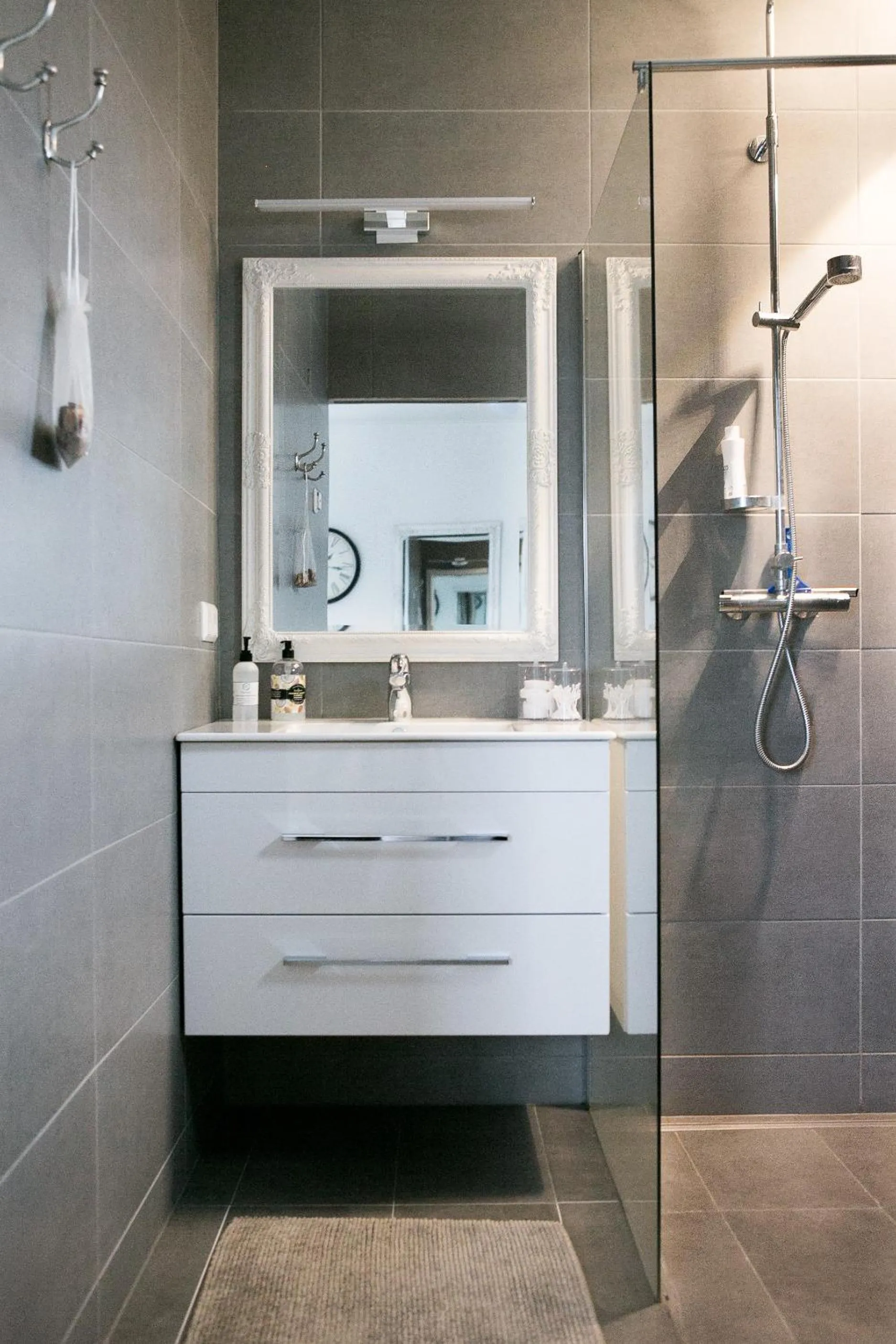 Bathroom in Cave apartment