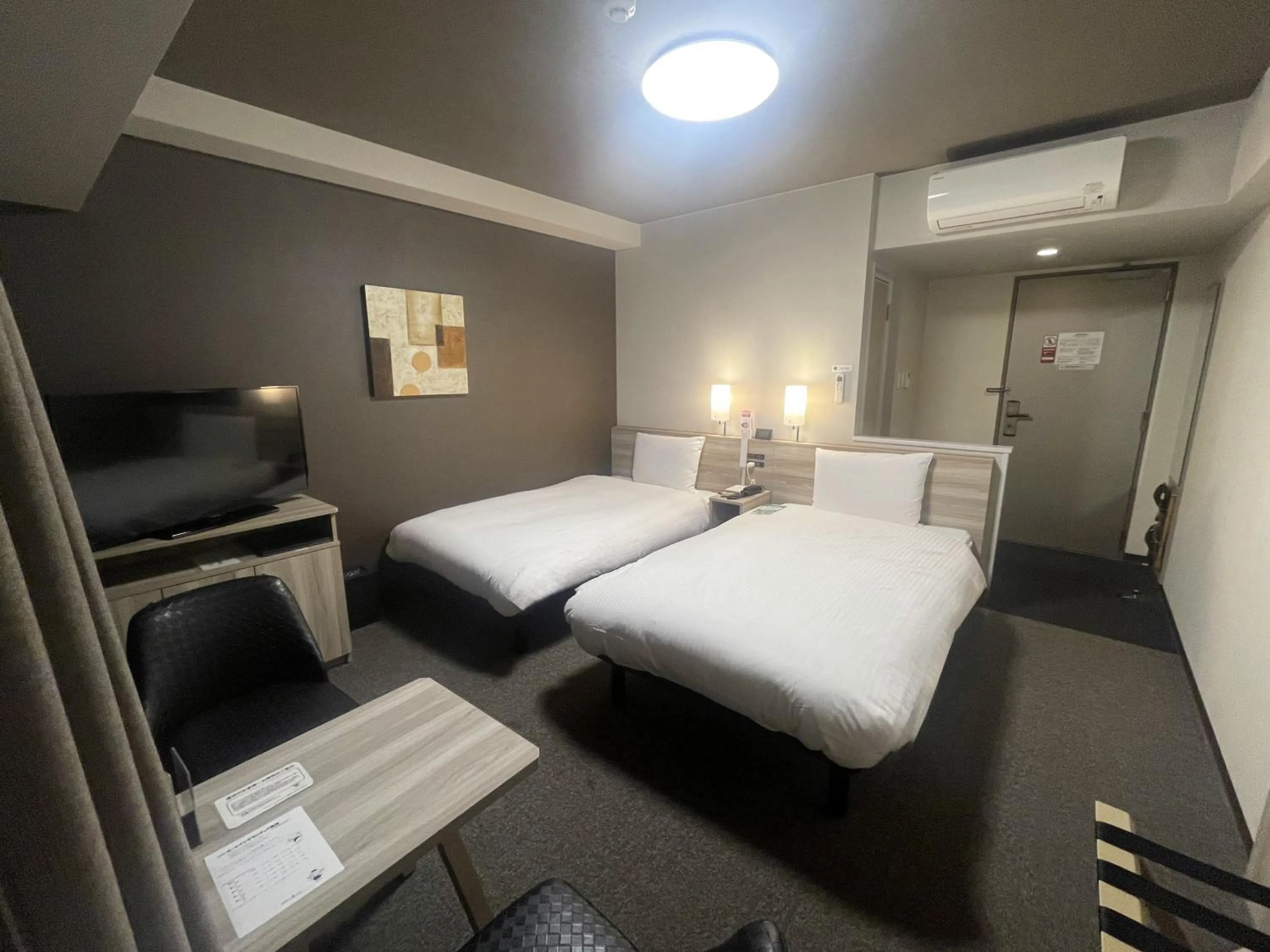 Photo of the whole room, Bed in Route Inn Grantia Tokai Spa&Relaxation