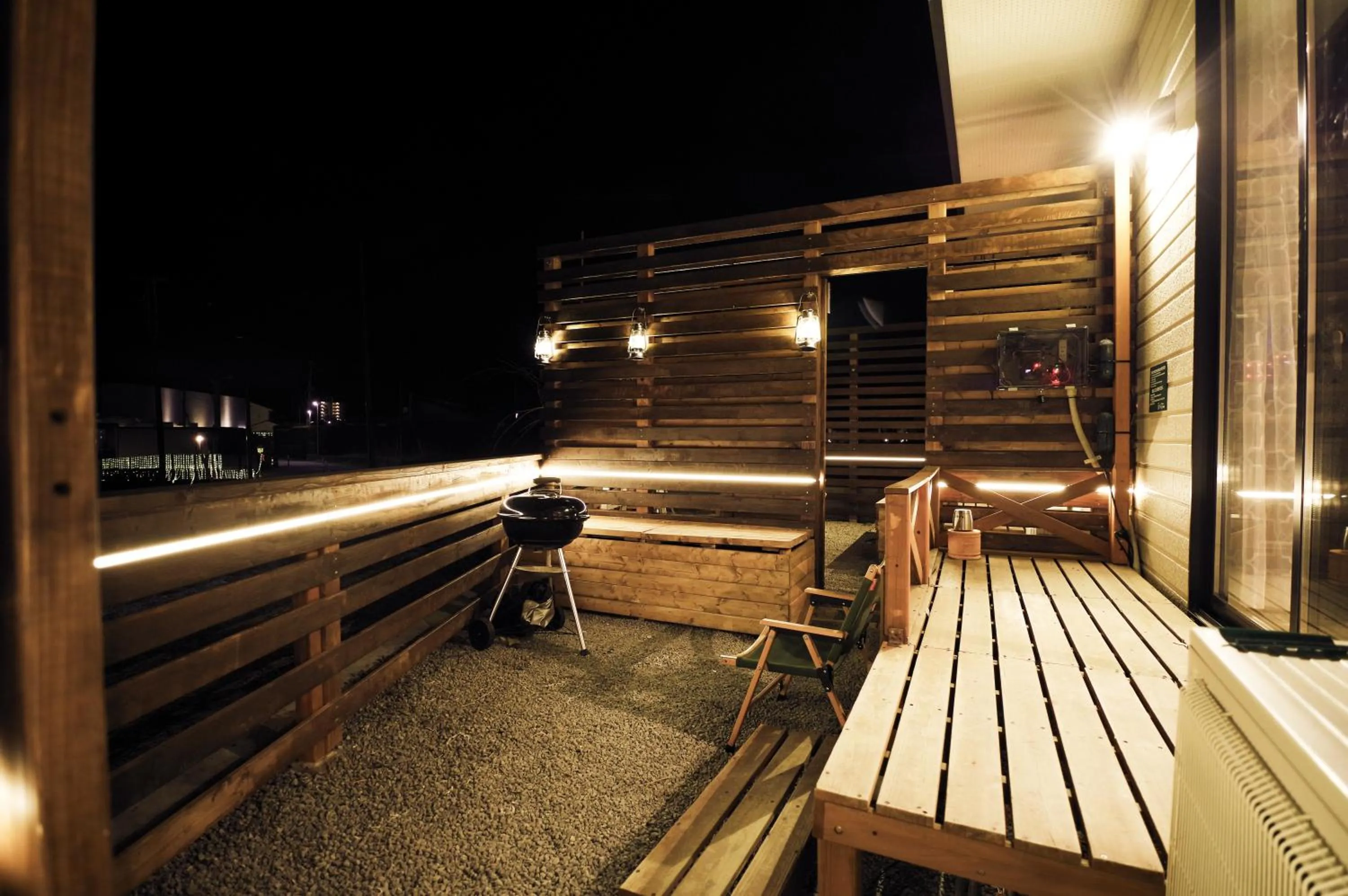 Night in SORAPIA Villa Mt.FUJI Front