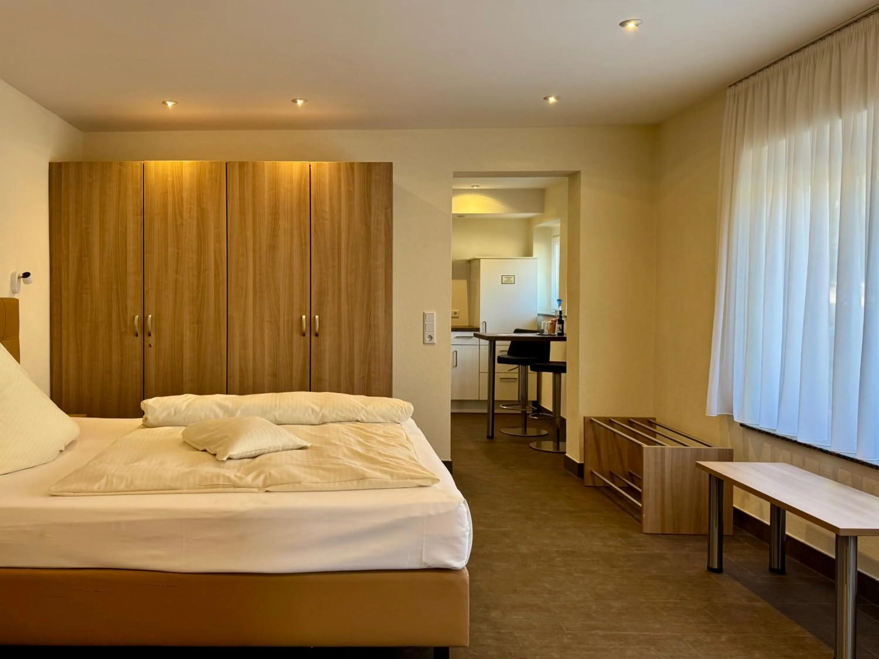 Bed in Engelhard Das Landhotel Garni