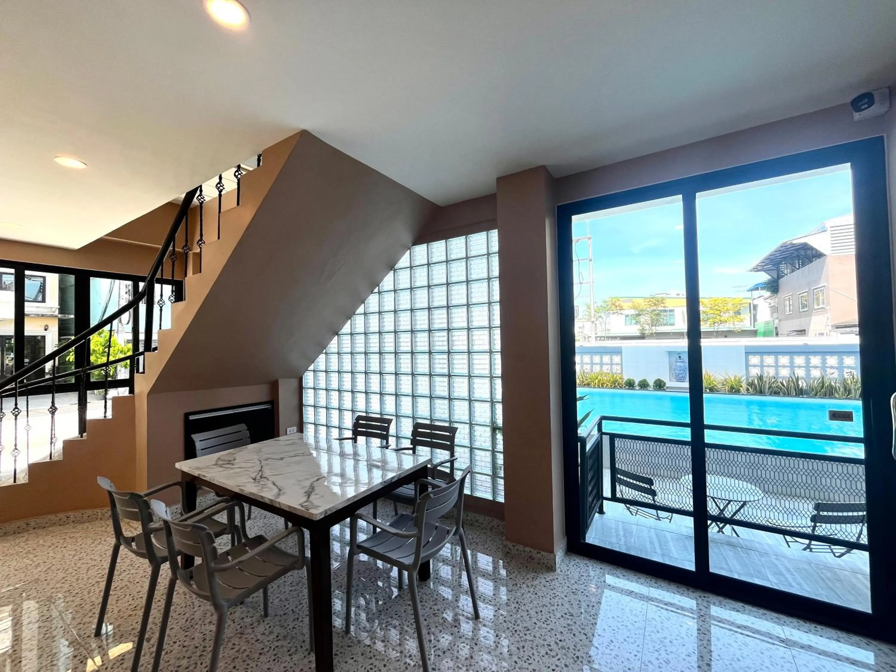 Patio in USABAI Riverside Boutique Hotel