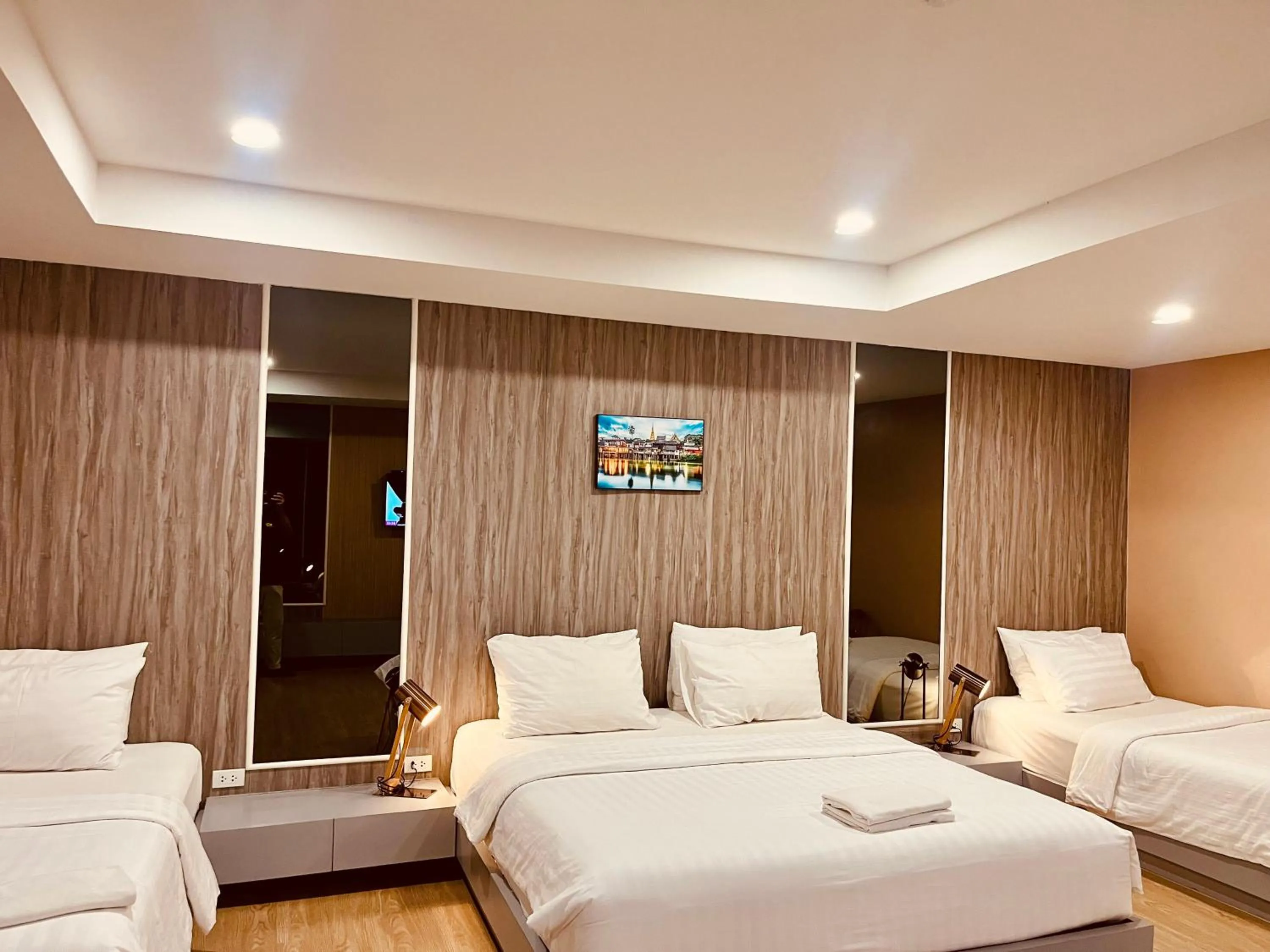 Bed in USABAI Riverside Boutique Hotel