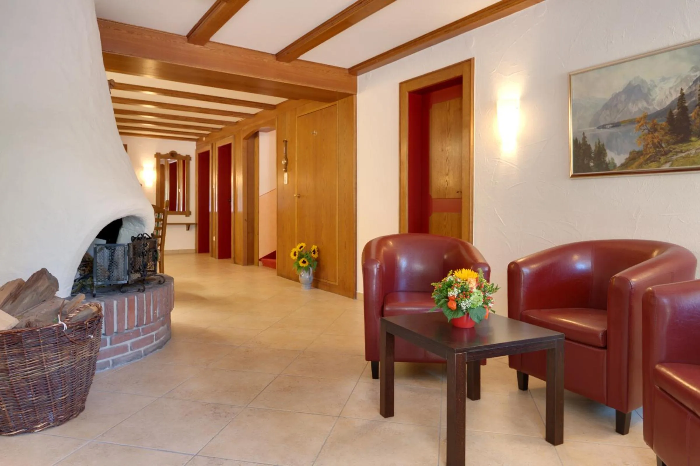 Lobby or reception in Hotel Bergfried & Schönblick