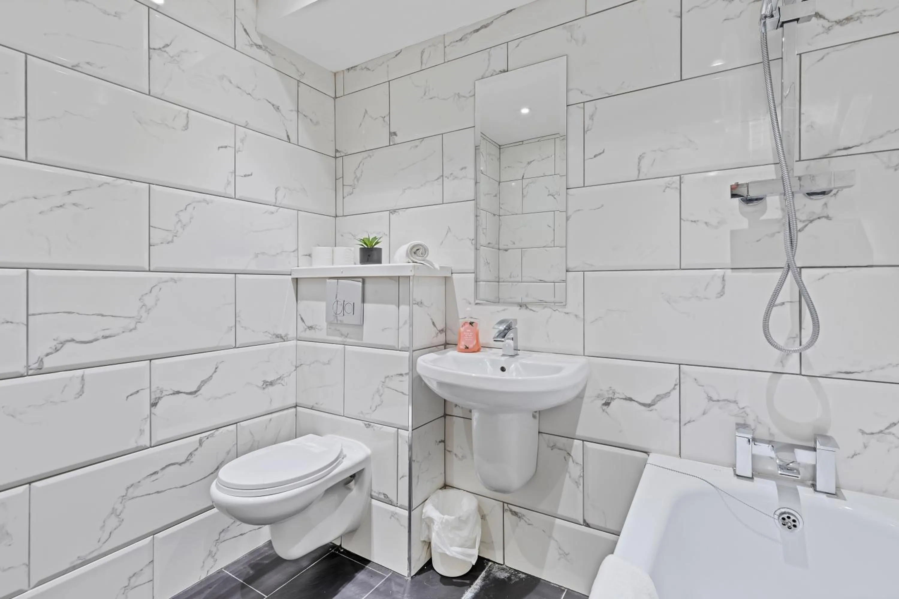 Shower in Urban Heights - By My Getaways