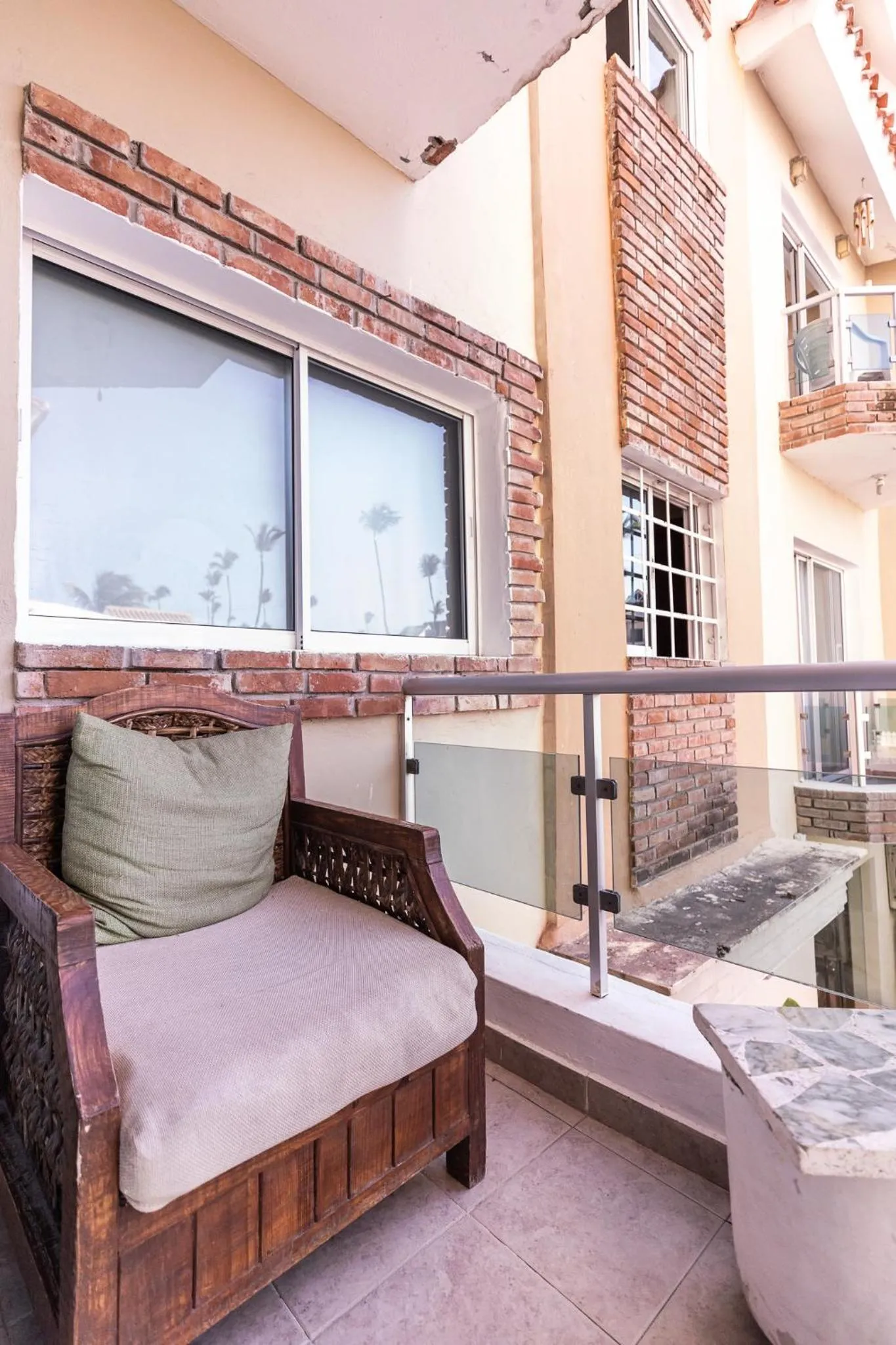 Balcony/Terrace in Hotel Las Rosas de Punta Cana