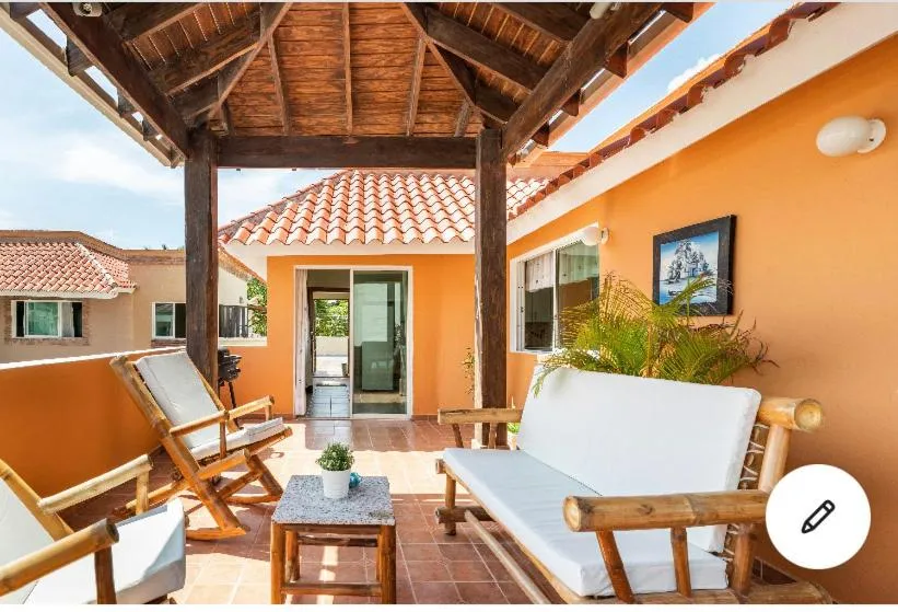 Balcony/Terrace in Hotel Las Rosas de Punta Cana