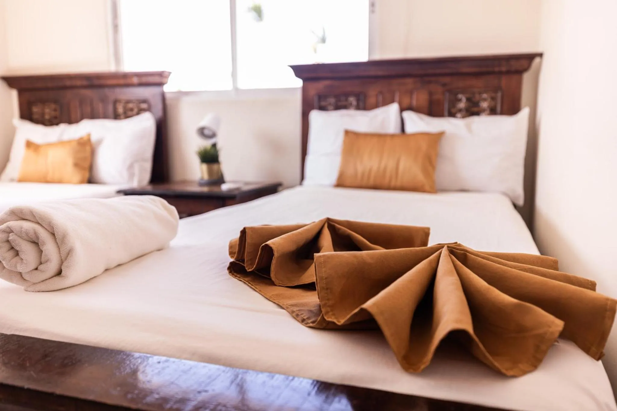 Bed in Hotel Las Rosas de Punta Cana