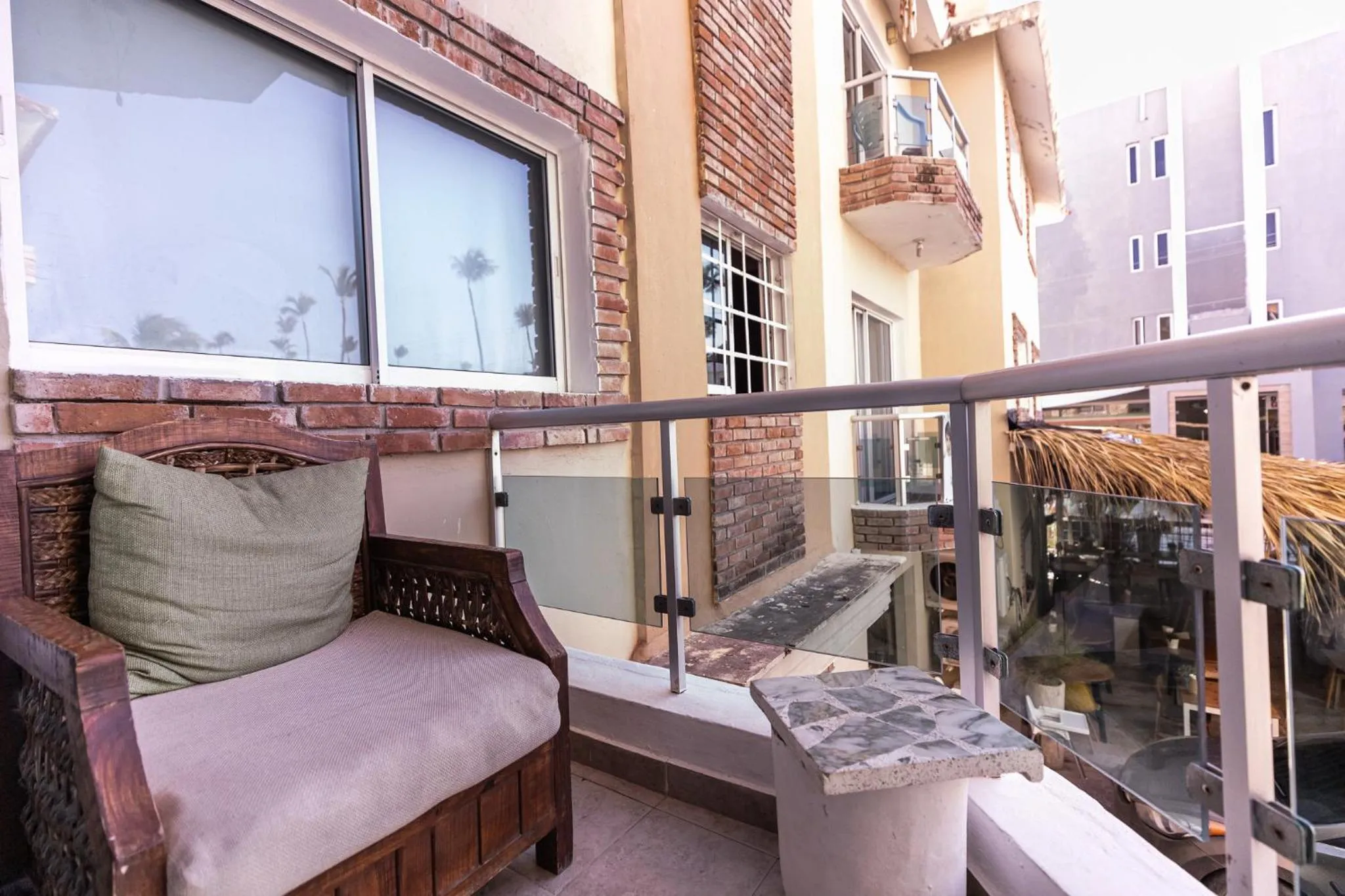 Balcony/Terrace in Hotel Las Rosas de Punta Cana